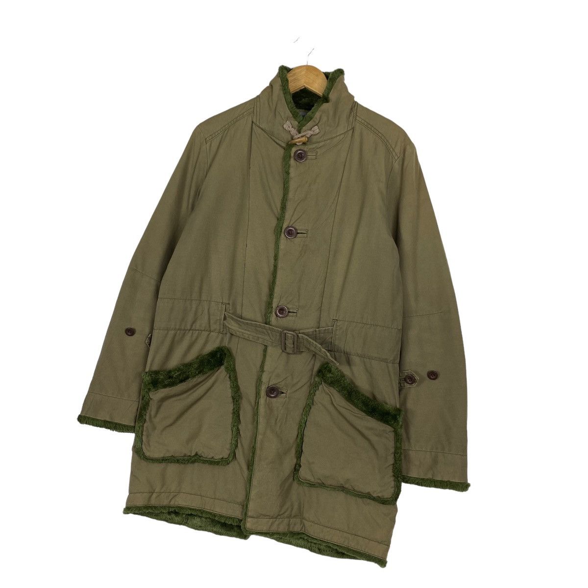 Japanese Brand × Nonnative × Vintage Nonactive made in japan parka sherpa jacket Size US M / EU 48-50 / 2 - 2 Thumbnail