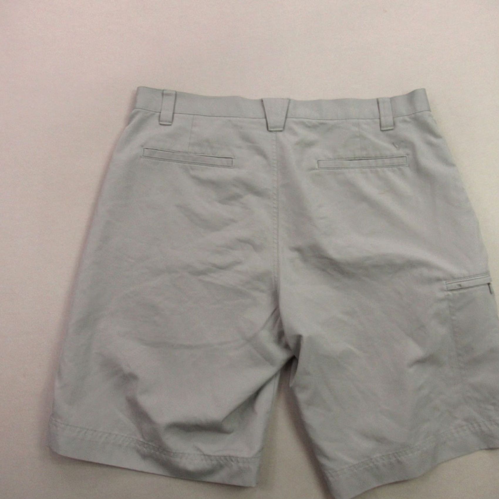 Callaway Callaway Shorts Mens 36 Gray Pockets Button Lightweight Outdoors Chino Size US 36 / EU 52 - 4 Thumbnail