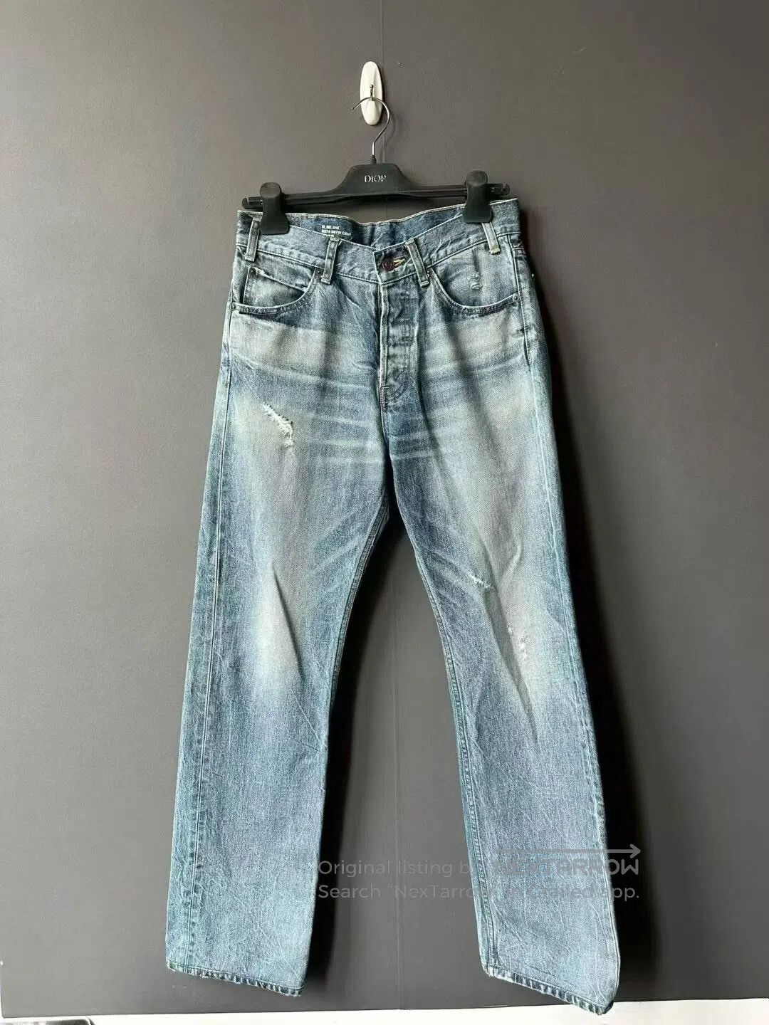 Celine CELINE Distressed Denim Jeans| Size US 28 / EU 44 - 1 Thumbnail