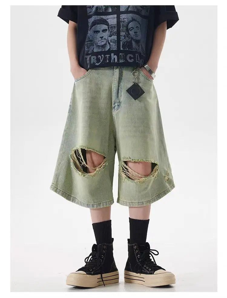 Designer × Japanese Brand Vintage Casual Loose Harajuku Shorts Size US 32 / EU 48 - 1 Thumbnail