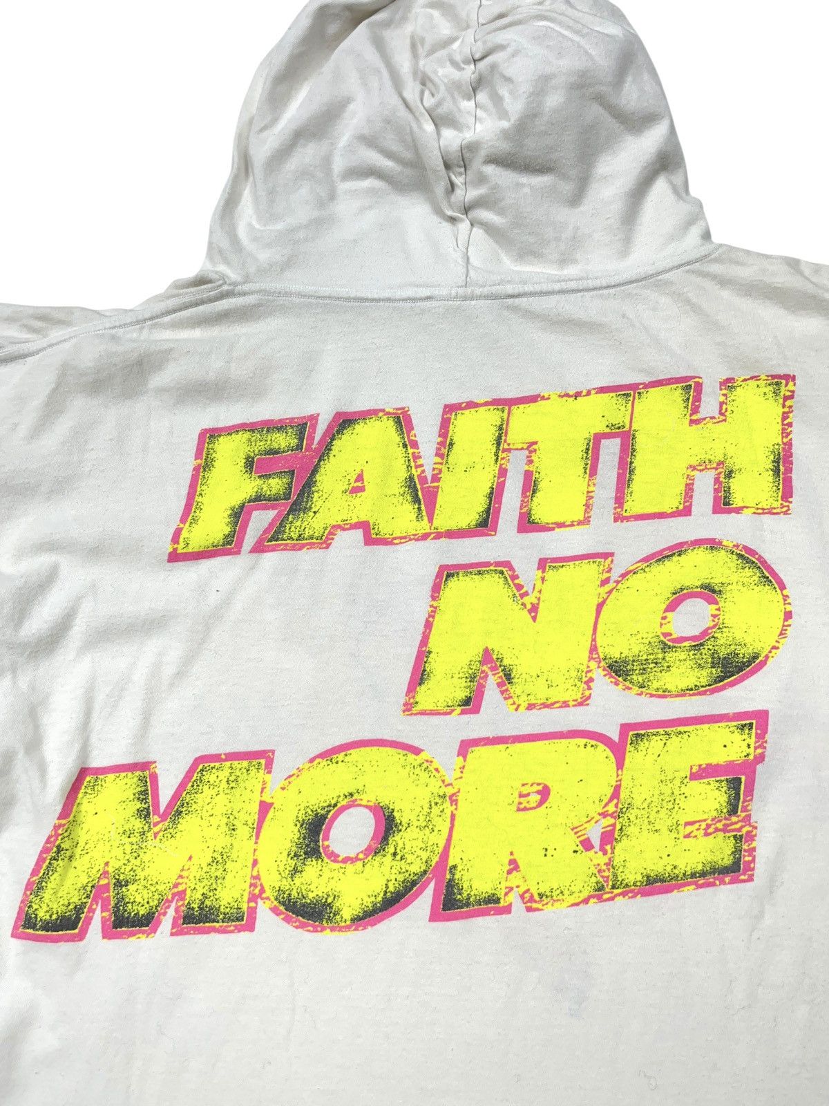 Band Tees Vintage 1989 Faith No More The Real Thing Hooded T-shirt Size US M / EU 48-50 / 2 - 8 Thumbnail