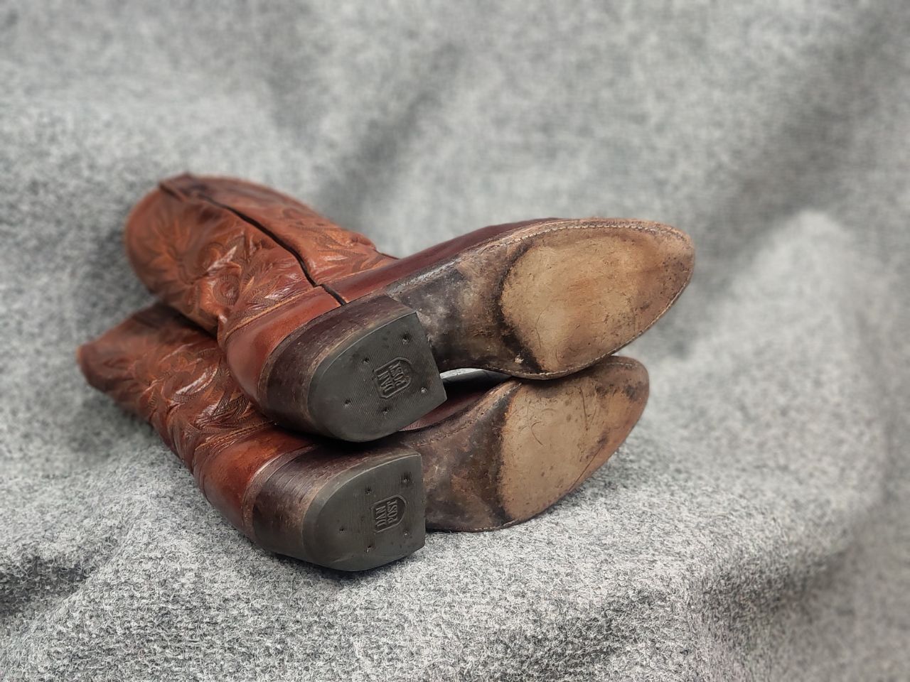 Dan Post Dan Post vintage Brown Western cowboy boots USA Made Size US 7.5 / IT 37.5 - 12 Thumbnail
