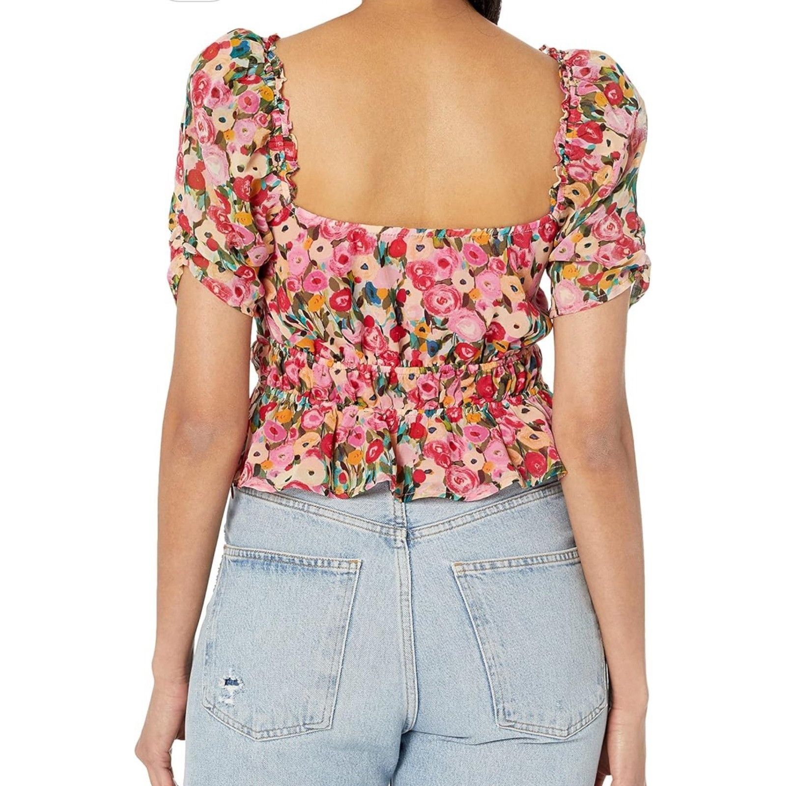 Other ASTR the label Women's Nayeli Top Floral size L new Size L / US 10 / IT 46 - 2 Thumbnail