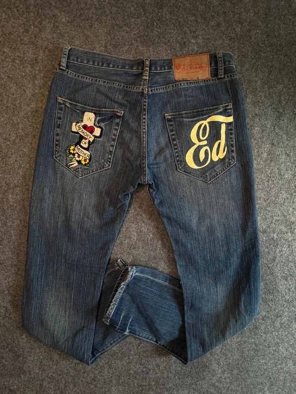 Ed Hardy Ed Hardy Vintage „In Memory of Mother” Size US 33 - 1 Thumbnail