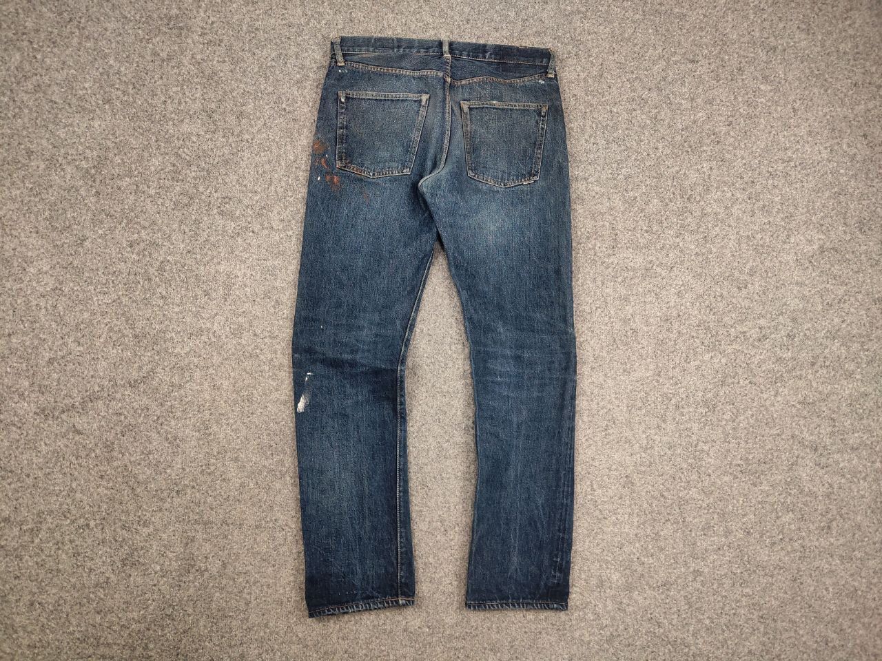 Orslow Vintage OrSlow Japan Selvedge Distressed paint Denim Jeans Size US 32 / EU 48 - 9 Thumbnail