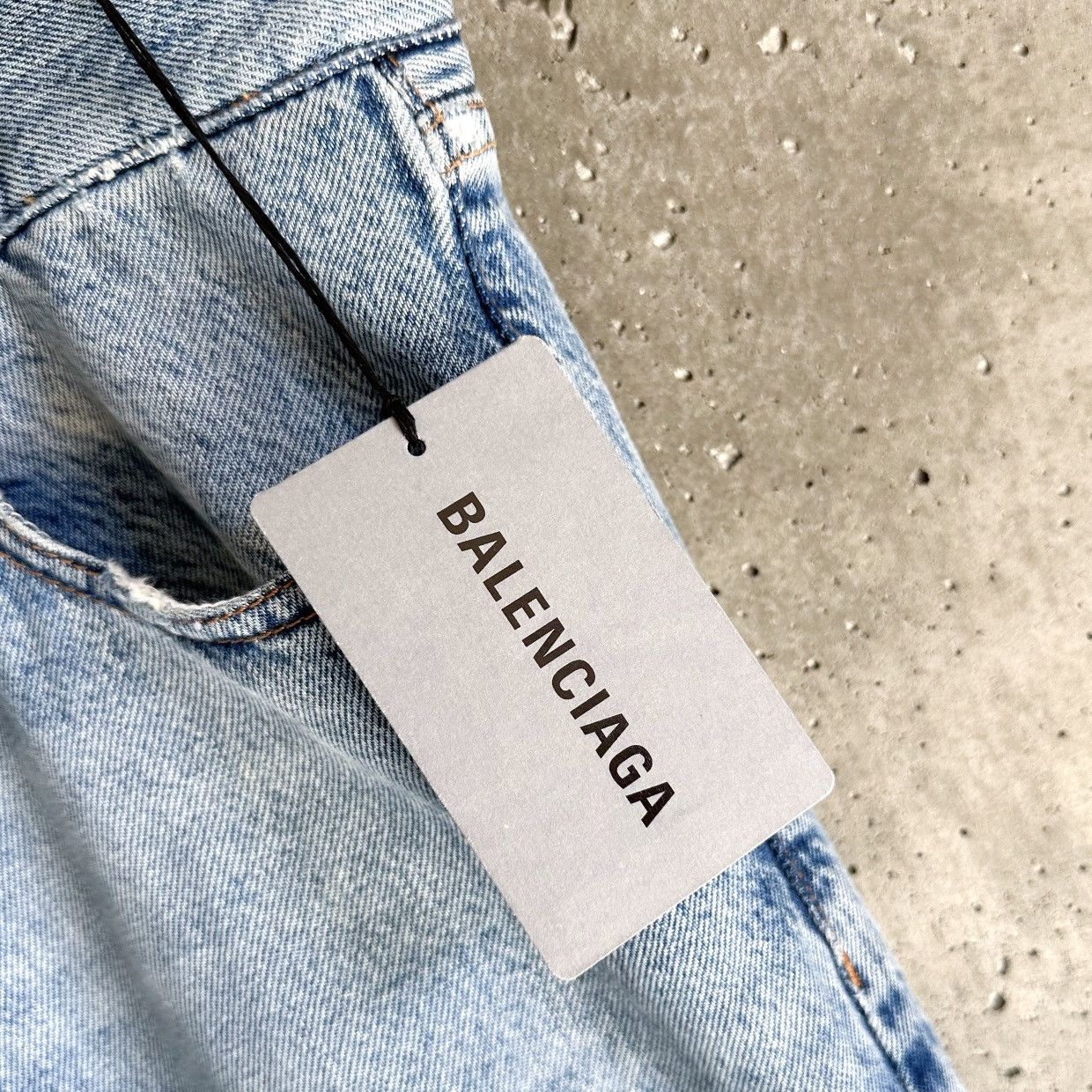 Balenciaga SS21 Distressed Boxer Denim Size US 34 / EU 50 - 5 Thumbnail