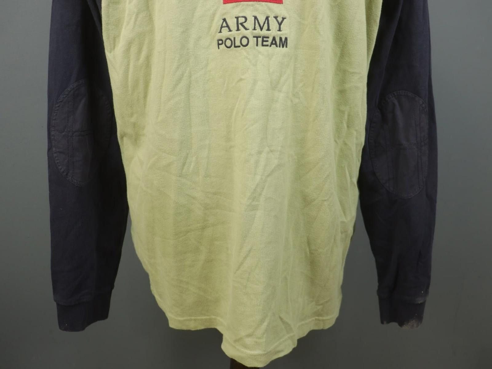 Hackett Hackett 1 Army Polo Team Raglan Sleeve Shirt Size XL Size US XL / EU 56 / 4 - 5 Thumbnail