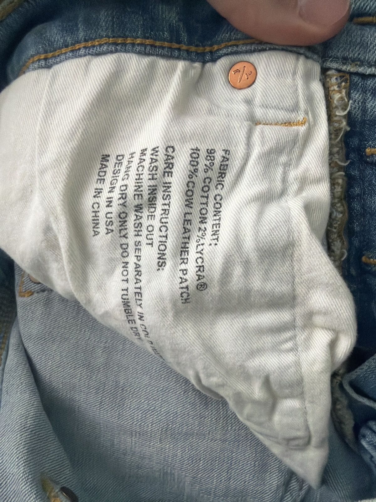 Purple Brand Purple Brand Jeans Size US 31 - 4 Thumbnail