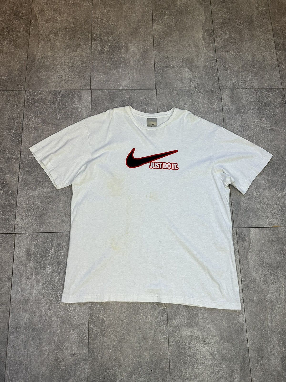Vintage Men’s vintage Nike tee overprint logo y2k drill Size US XXL / EU 58 / 5 - 3 Thumbnail