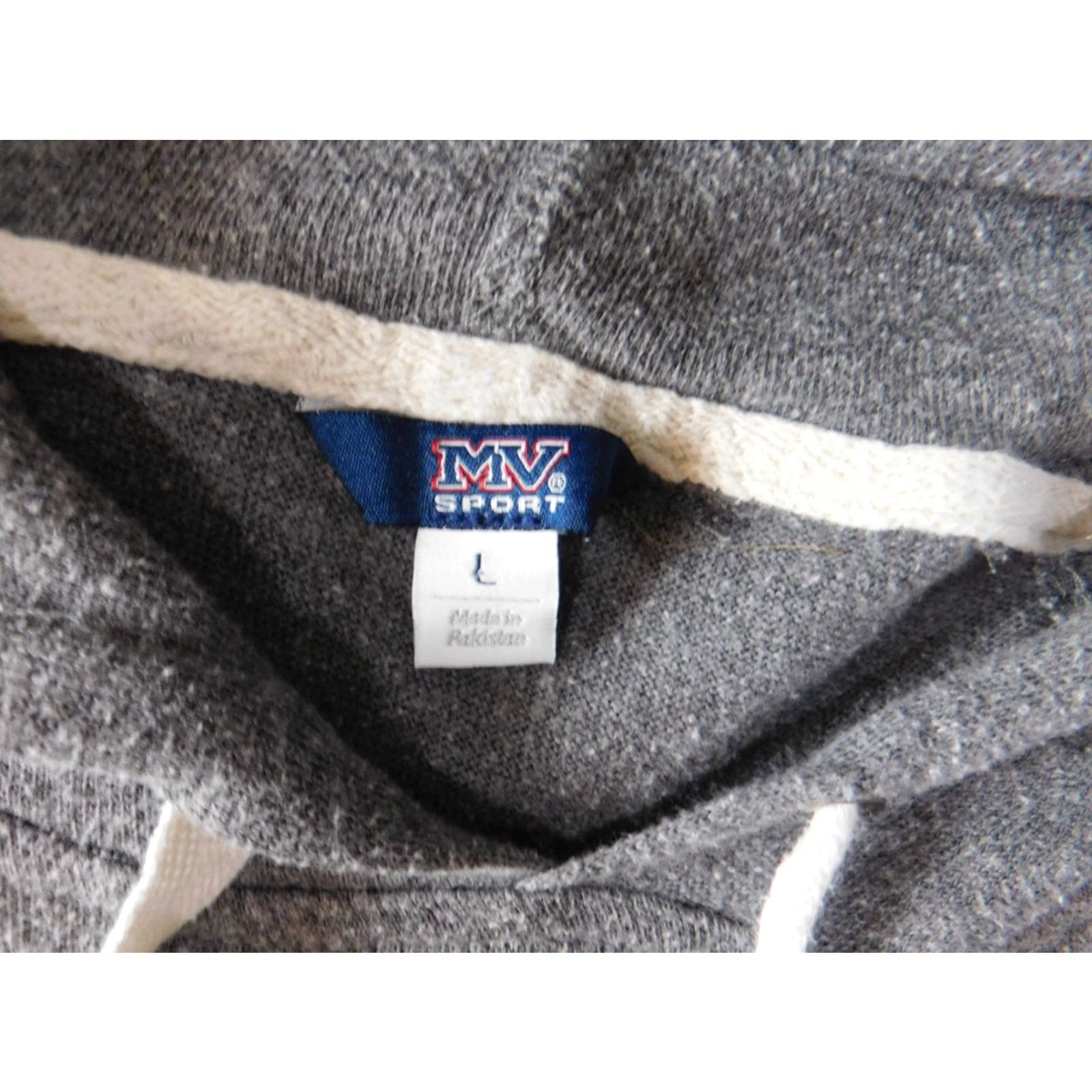Vintage MV Sport Sweater Female Large Gray Dolman Sleeve Crew Neck Pullover Casual Knit Cotton Camouflage Sports Fall Size L / US 10 / IT 46 - 4 Thumbnail