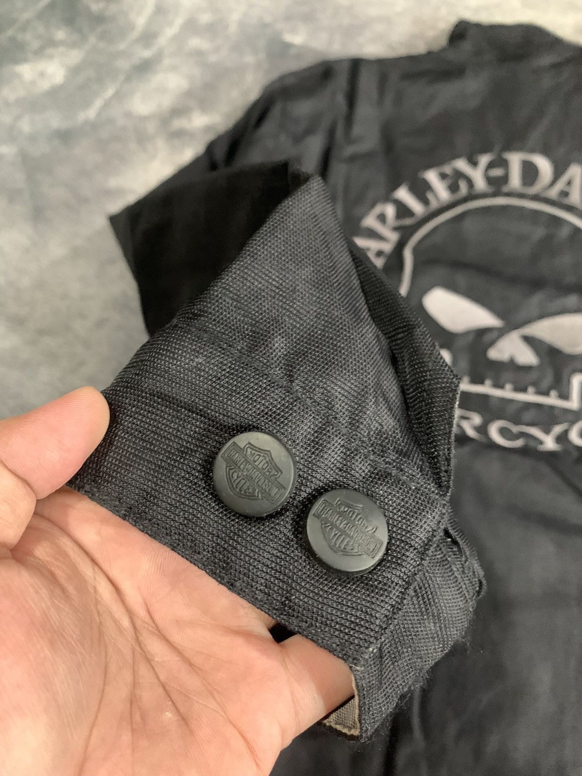 Harley Davidson Harley-Davidson Willie G Skull Reversible Nylon Jacket Size US L / EU 52-54 / 3 - 6 Thumbnail
