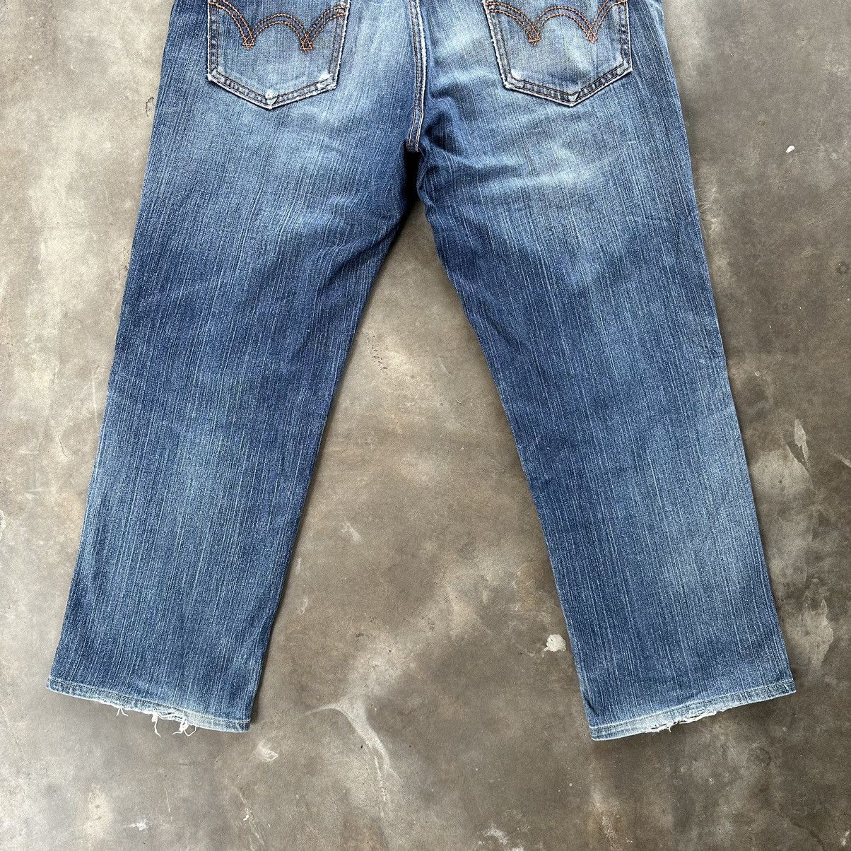 Japanese Brand Vintage Edwin Raw Faded Denim Jean Made In Japan Size 36 Size US 36 / EU 52 - 11 Thumbnail