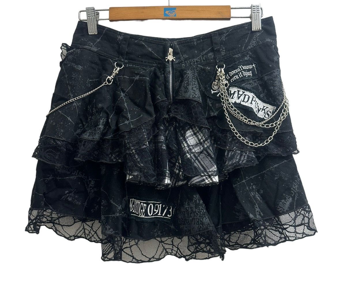 Hysteric Glamour × If Six Was Nine × Japanese Brand Vintage Mad Punks Chain Gothic Skirt Punker Size US 28 / EU 44 - 1 Thumbnail