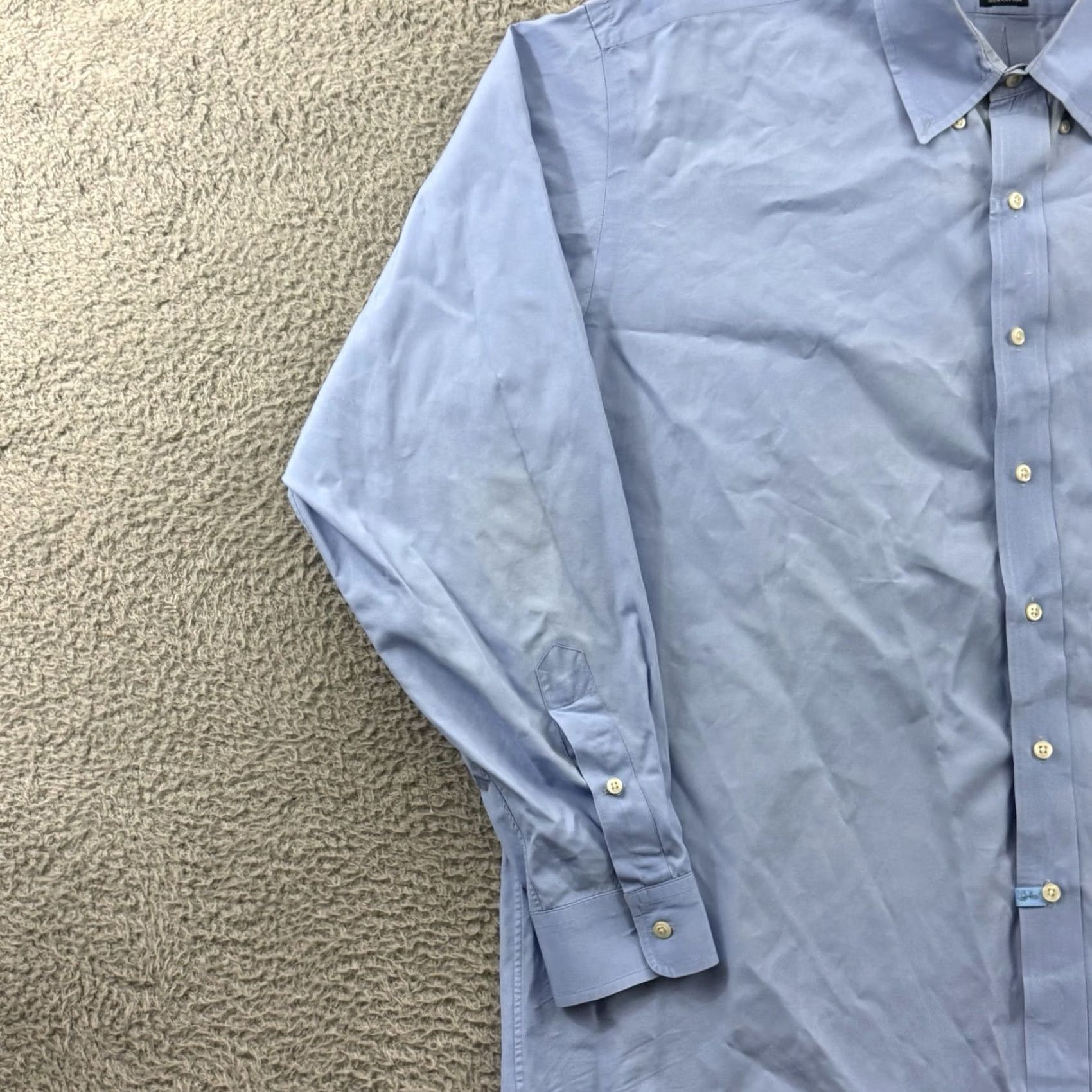 Polo Ralph Lauren Polo Ralph Lauren Shirt Mens XL Big Blue Stripe Pony Blake Button Down Casual Size US XL / EU 56 / 4 - 4 Thumbnail