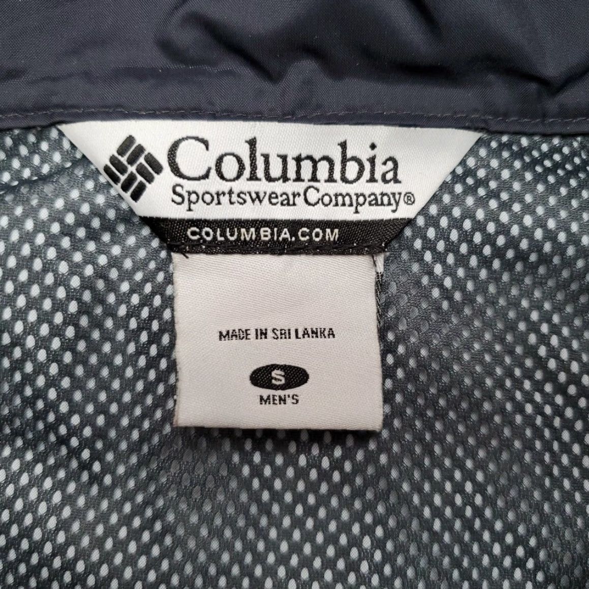 Vintage Columbia Jacket Mens S Blue Nylon Hooded Lined Lightweight Windbreaker Packable Size US S / EU 44-46 / 1 - 3 Thumbnail