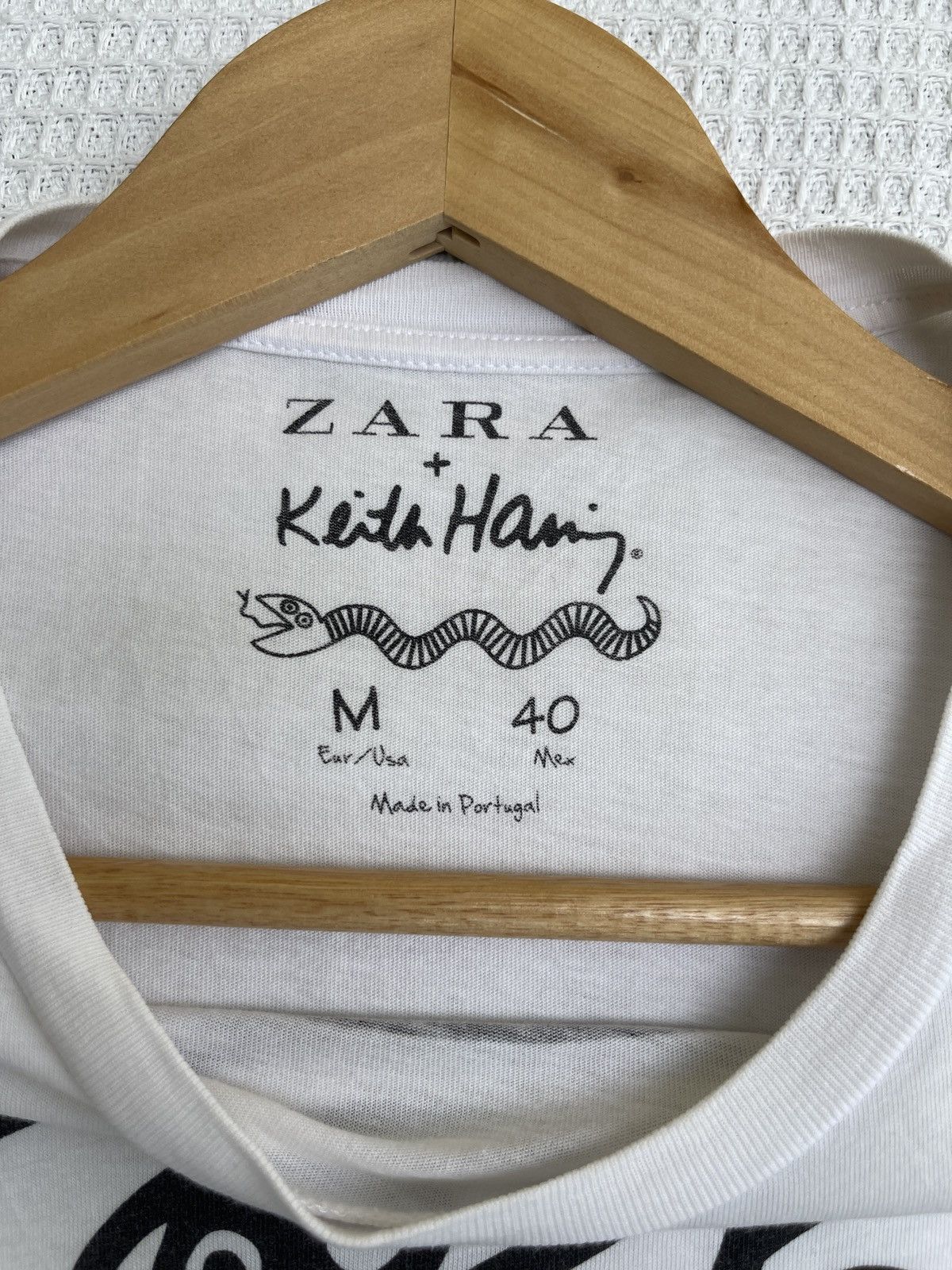 Keith Haring LastDrop🔥Keith Haring x Zara tee Art Streetwear Hype Y2k Tee Size US M / EU 48-50 / 2 - 4 Thumbnail