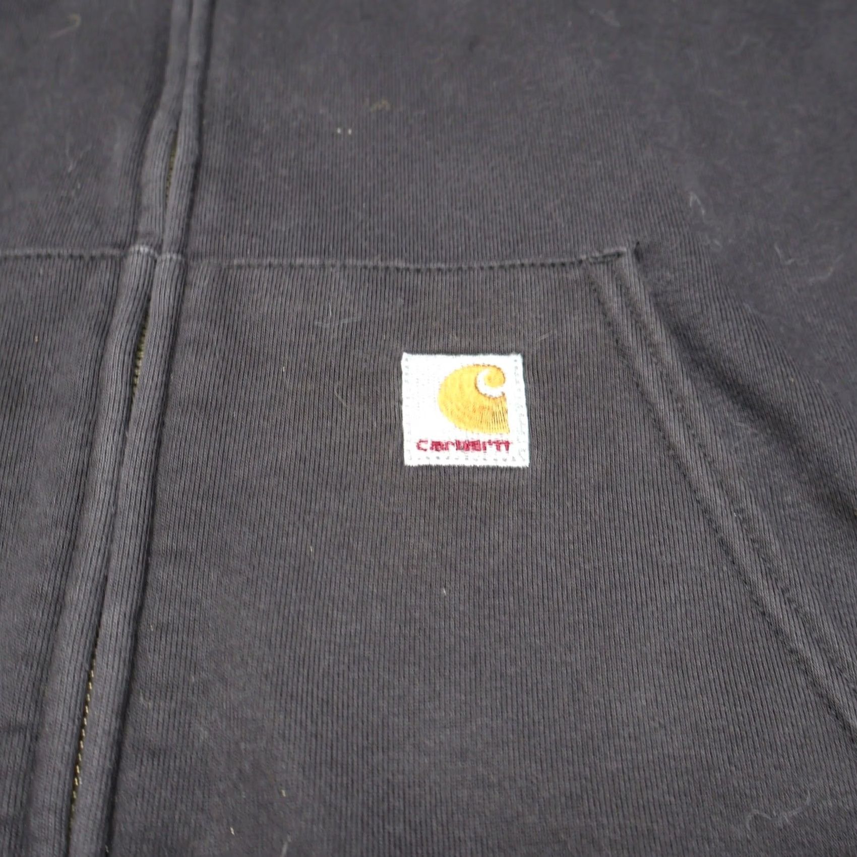 Carhartt Carhartt Hoodie Mens XL Black Heavy Weight Full Zip Work Sweatshirt Fleece Lined Size US XL / EU 56 / 4 - 3 Thumbnail
