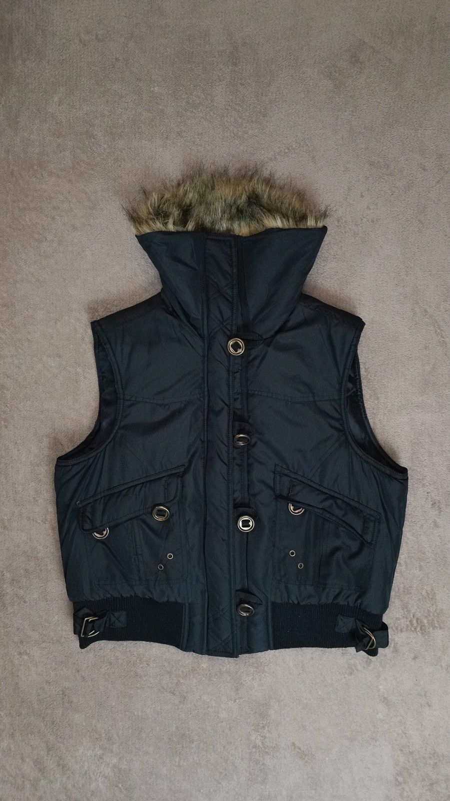 00s GOA bono vest jacket archive y2k 00s GOA bono vest jacket