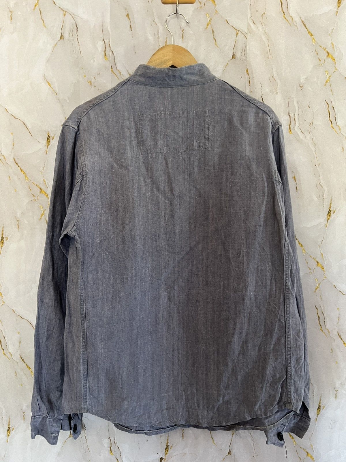 Vintage Vintage Army Shirt – Classic Military Style Size US L / EU 52-54 / 3 - 2 Thumbnail