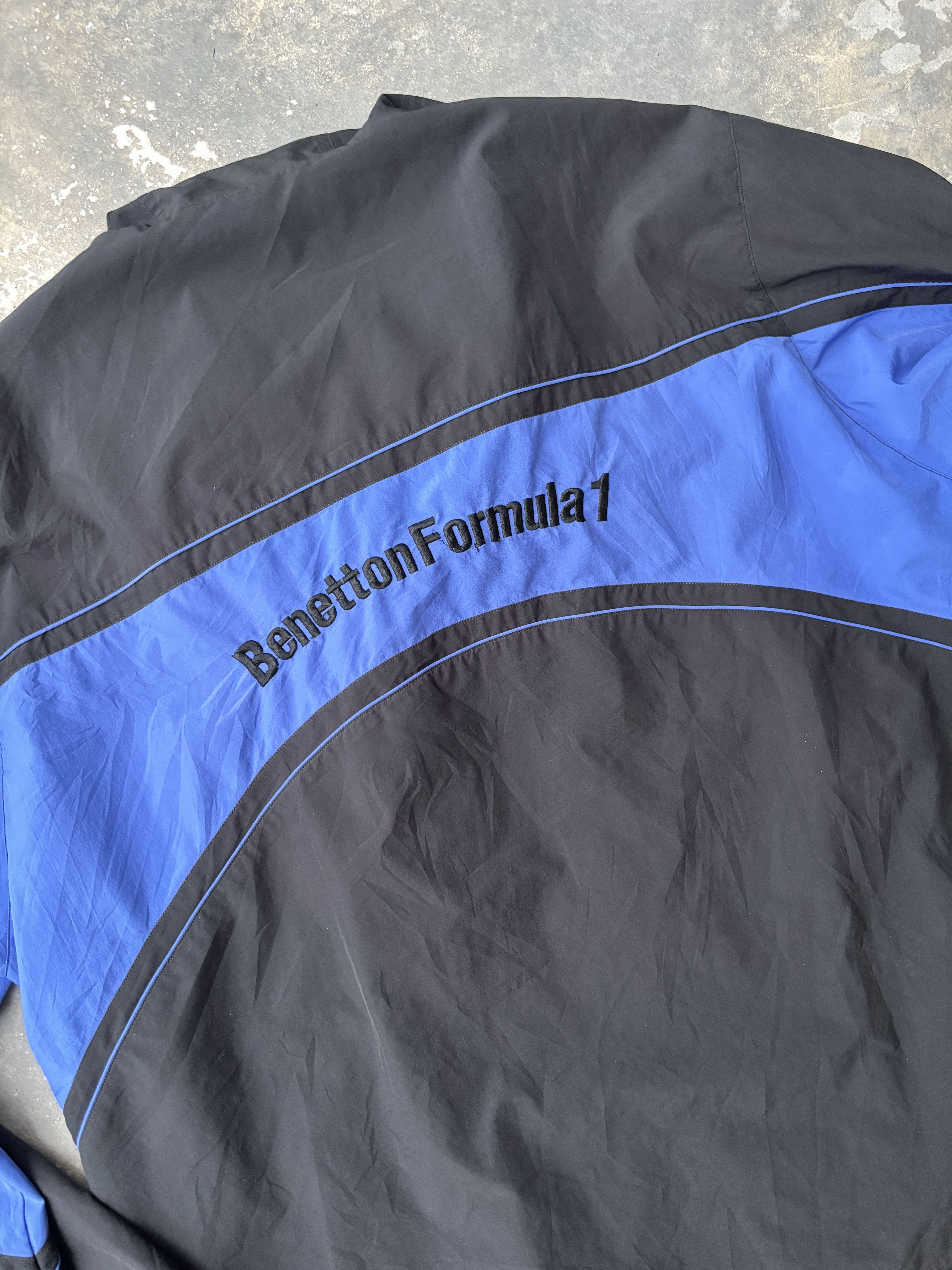 Benetton Benetton Formula 1 Racing Team Rare Vintage Hoodie Jacket Size US L / EU 52-54 / 3 - 7 Thumbnail