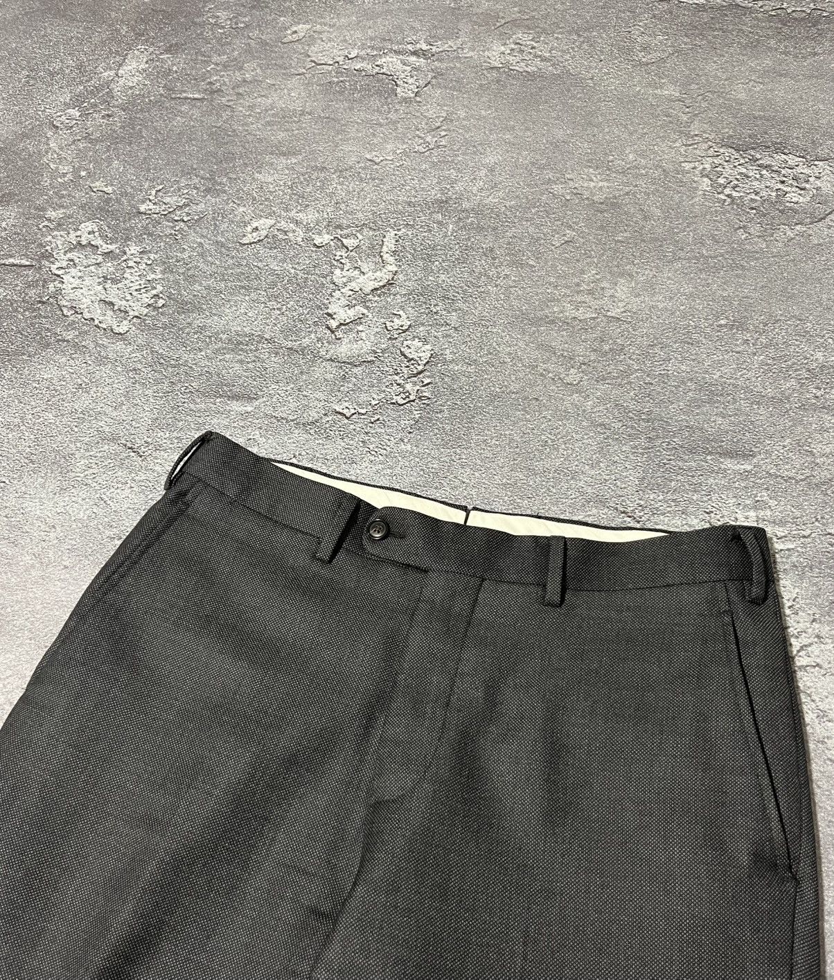Suitsupply Suitsupply Sienna Gray Wool Casual Trousers Size US 36 / EU 52 - 2 Thumbnail
