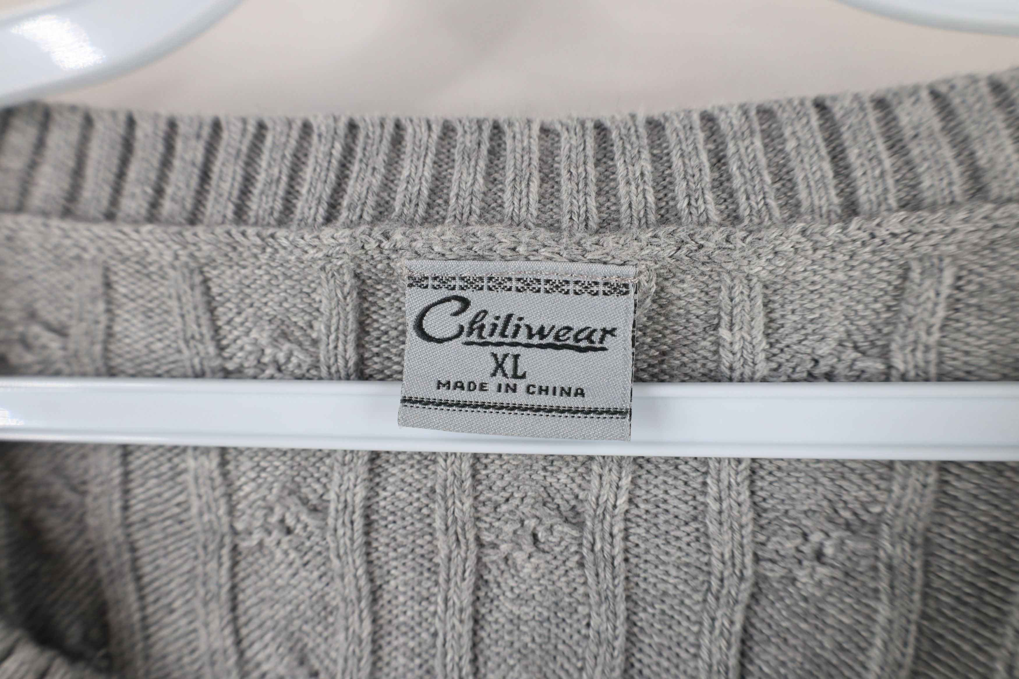 Vintage Deadstock Vintage of Michigan Block M Cable Knit Sweater Size XL / US 12-14 / IT 48-50 - 8 Thumbnail