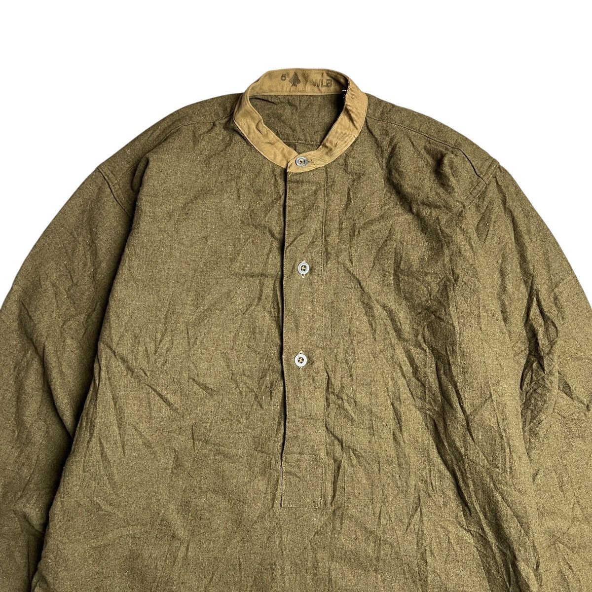 Other Original WW2 British Army OR (Other Ranks) Collarless Shirt Size US S / EU 44-46 / 1 - 2 Thumbnail