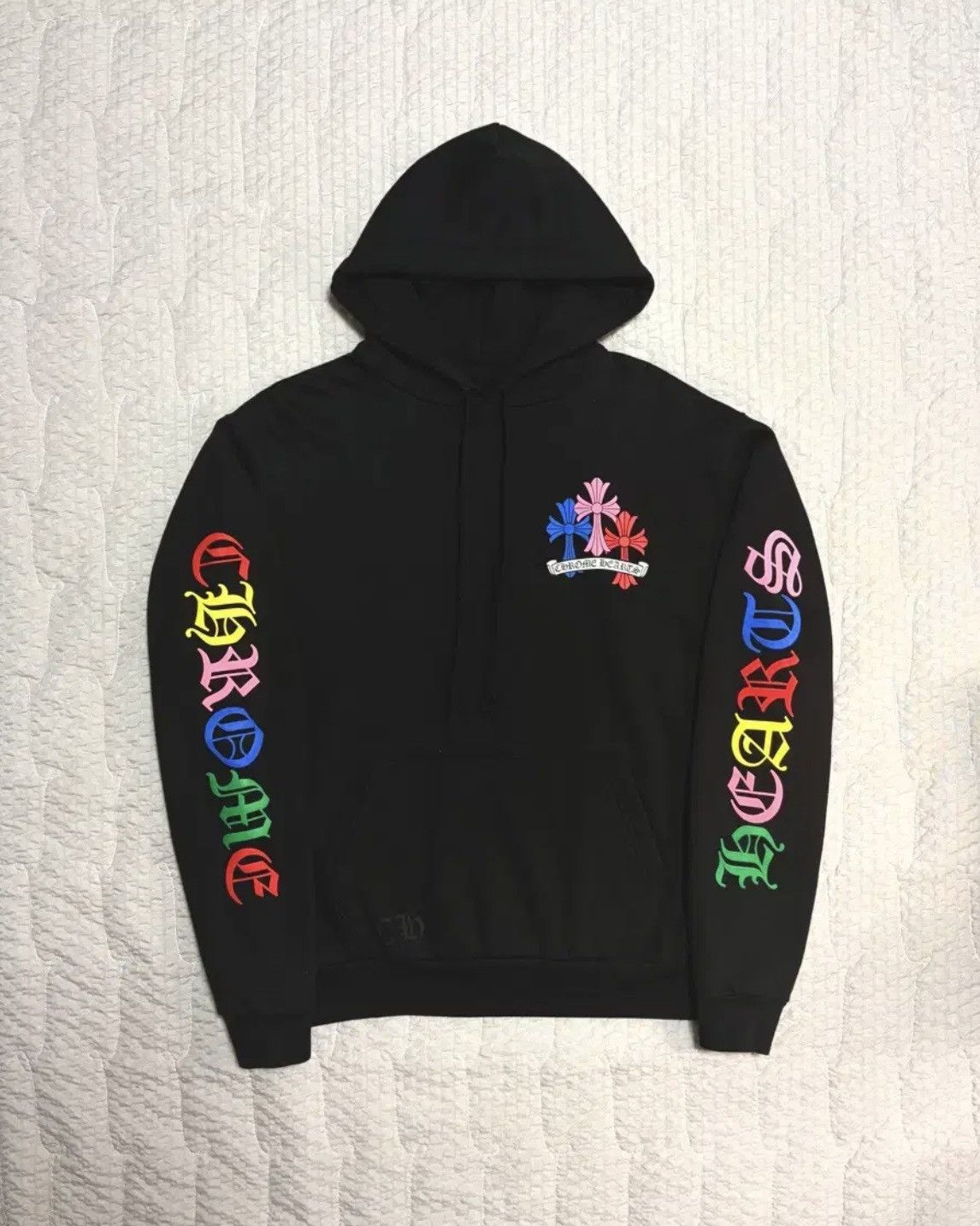 Chrome Hearts *rare*Multicolor Cross Hoodie Size US S / EU 44-46 / 1 - 2 Thumbnail