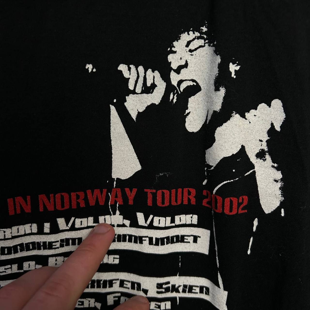 Band Tees Vintage Paul Dianno Iron Maiden 2002 tour rock band tee Size US L / EU 52-54 / 3 - 11 Thumbnail