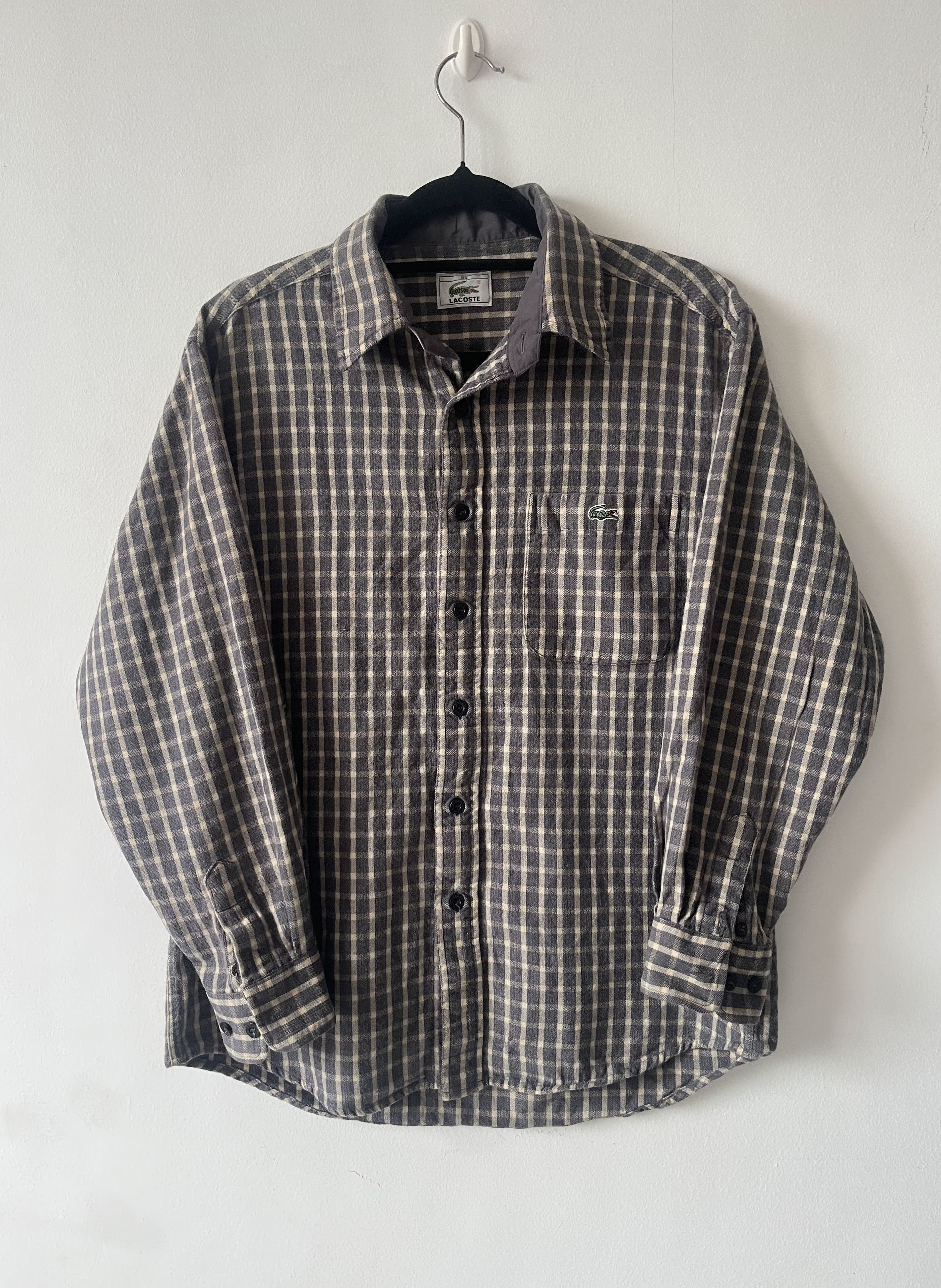 Lacoste 90s Lacoste Flannel Shirt Size US S / EU 44-46 / 1 - 1 Thumbnail