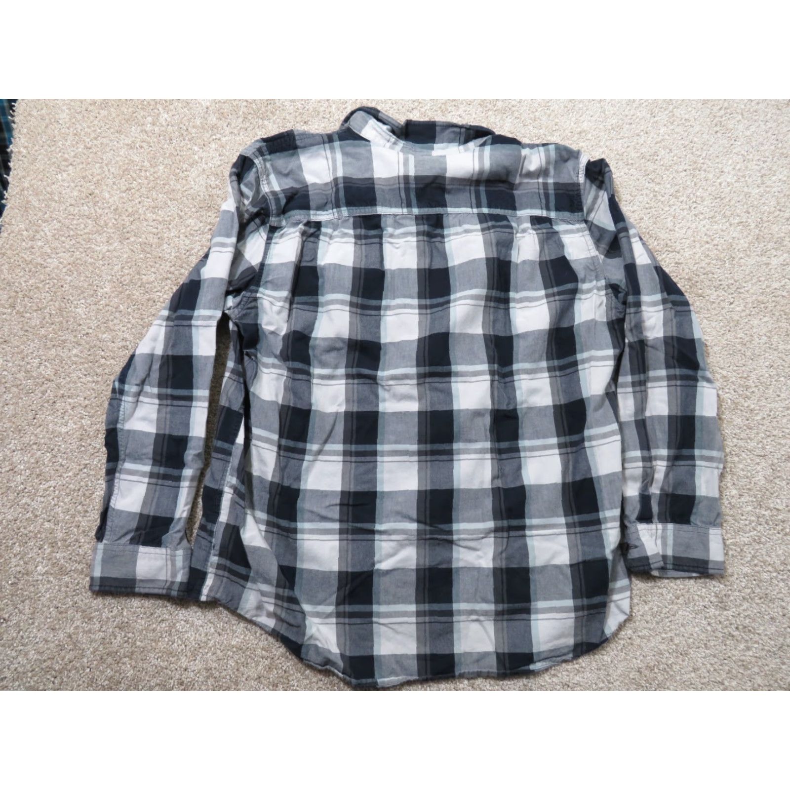 Carhartt Carhartt Shirt Men’s Original Fit L Black White Plaid Button-Up Workwear Shirt Size US L / EU 52-54 / 3 - 7 Thumbnail