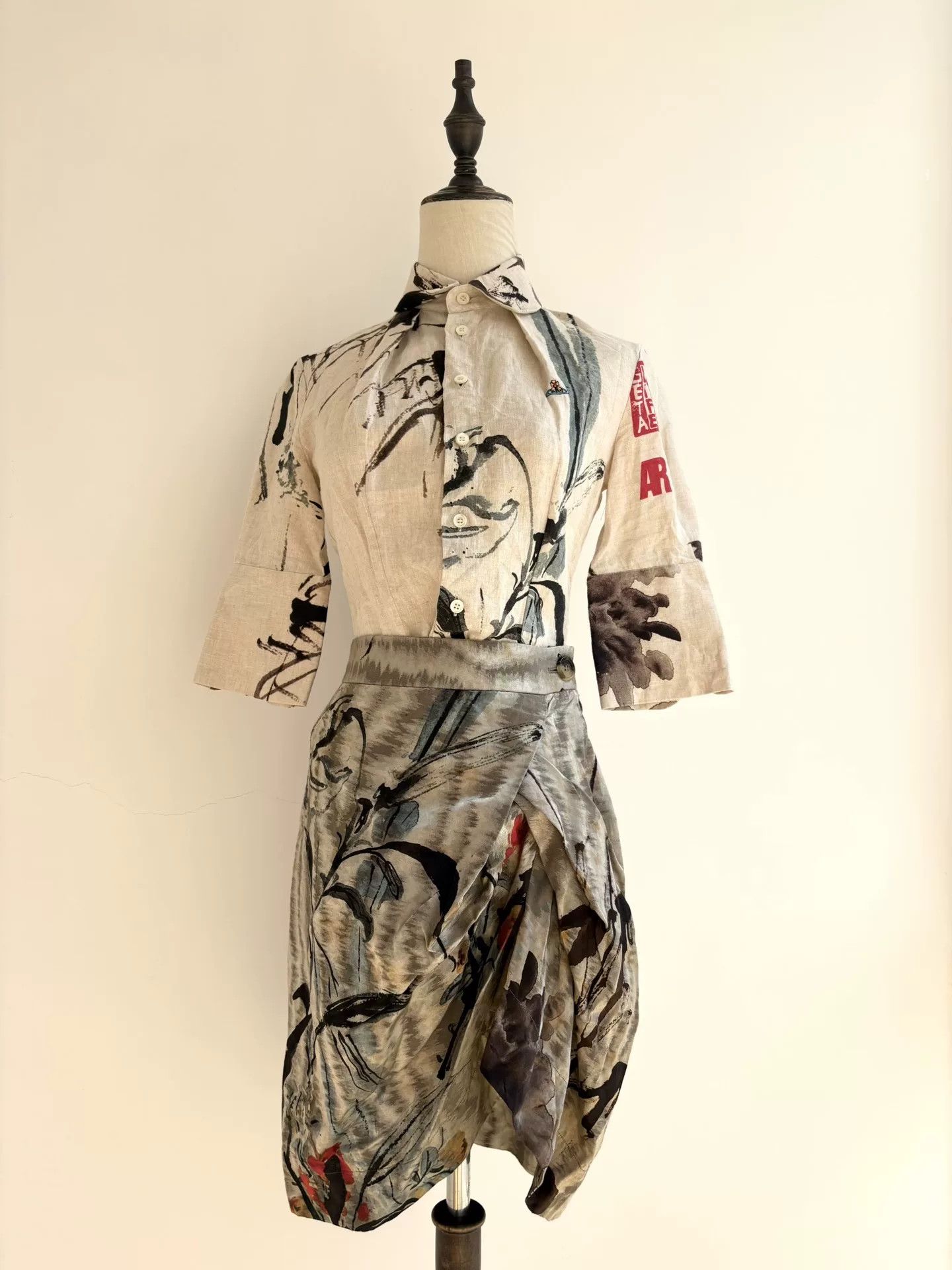 Vivienne Westwood vintage vivienne westwood green top and skirt Size M / US 6-8 / IT 42-44 - 1 Thumbnail