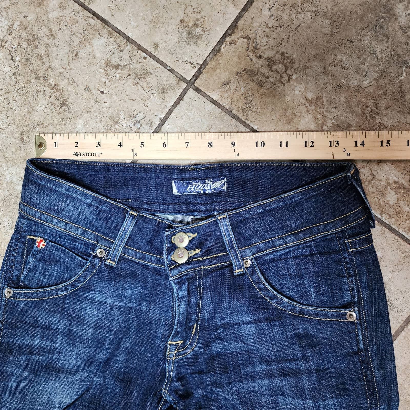 Hudson HUDSON Women Jeans STYLE # W170DHA Boot Cut size 26 Size 26" / US 2 / IT 38 - 7 Thumbnail
