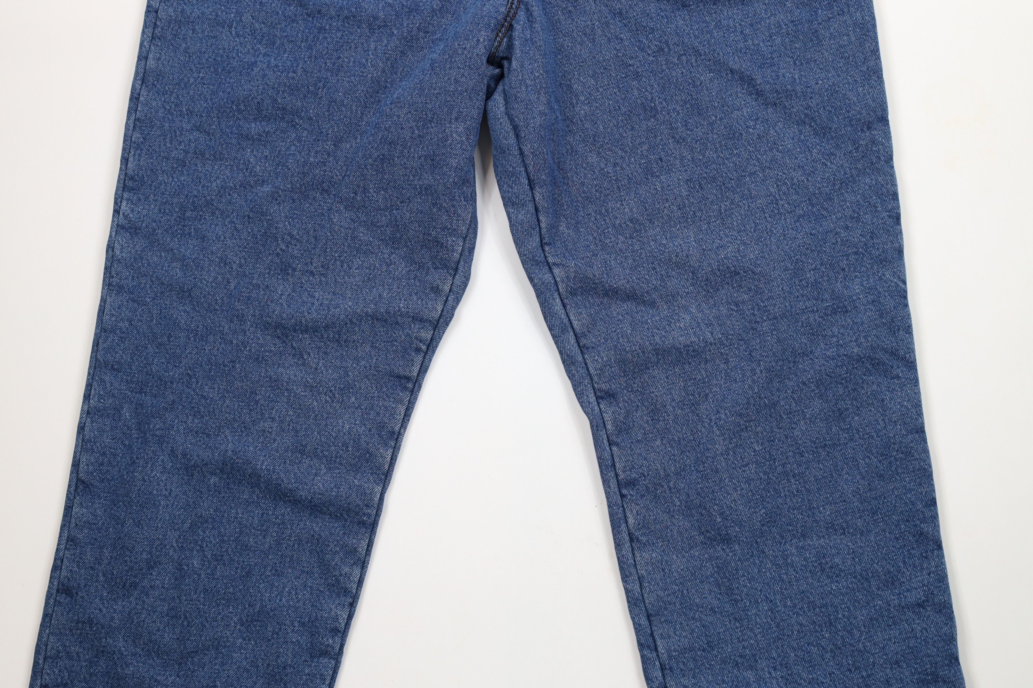 L.L. Bean × Vintage Deadstock Vintage LL Bean Fleece Lined Denim Jeans Blue Size US 40 / EU 56 - 4 Thumbnail