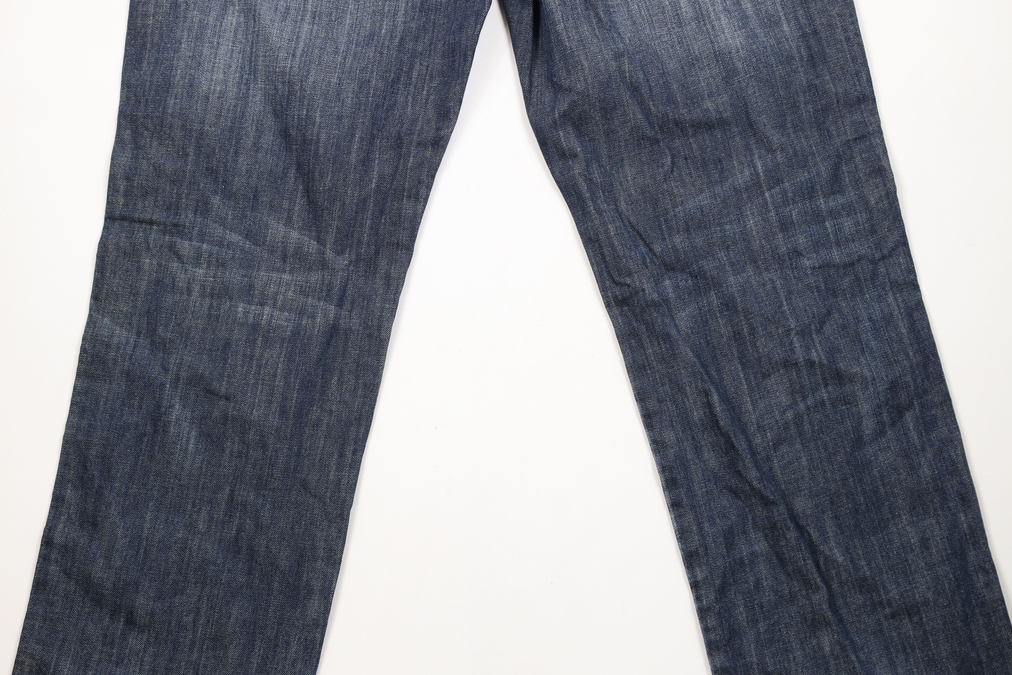 Pelle Pelle Vintage Pelle Pelle Limited Edition Trim Wide Leg Jeans Size US 36 / EU 52 - 13 Thumbnail