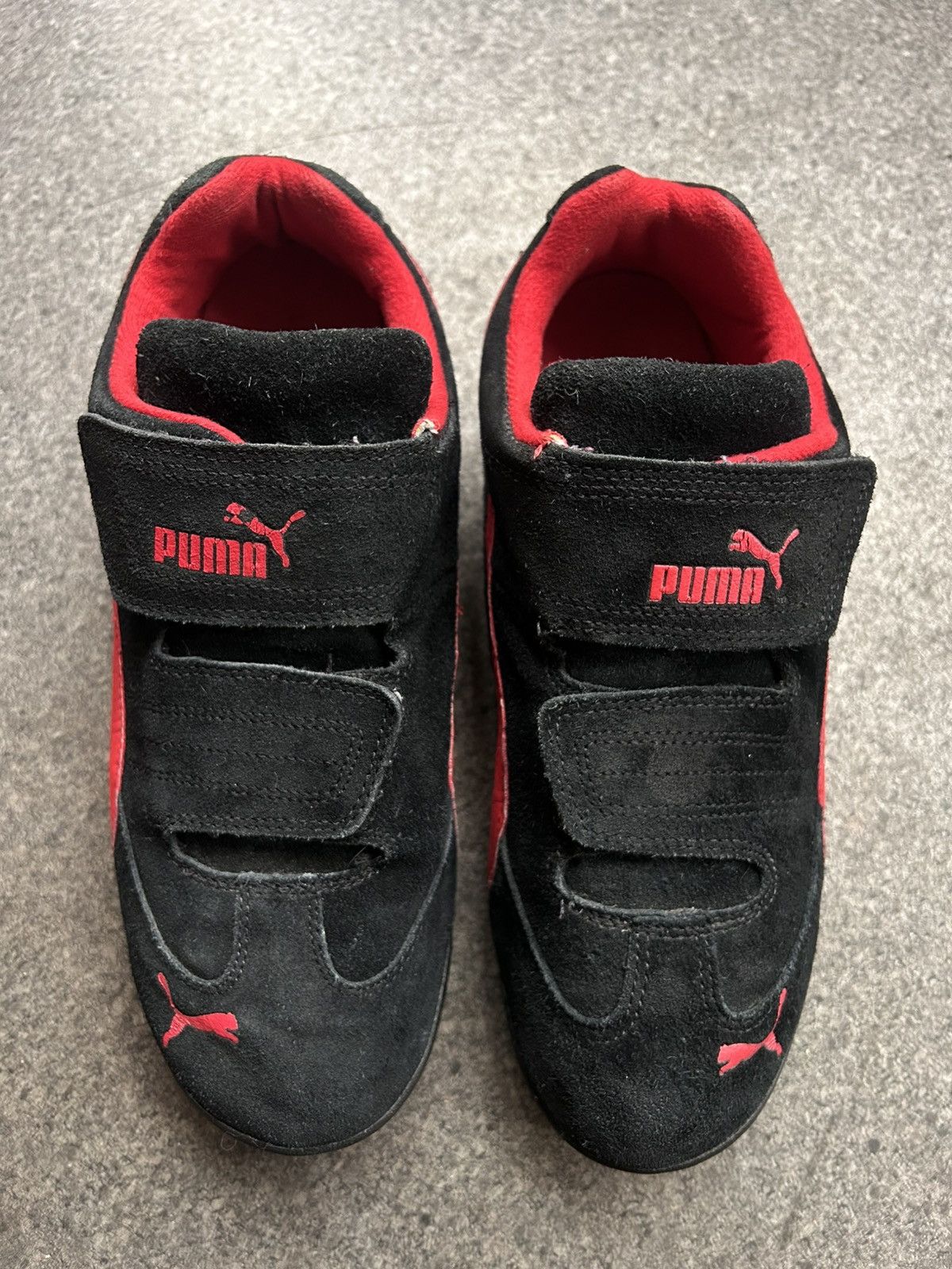 Puma × Vintage Vintage Puma SpeedCat Suede Low Top Velcro Sneakers Y2K Size US 6 / EU 39 - 6 Thumbnail