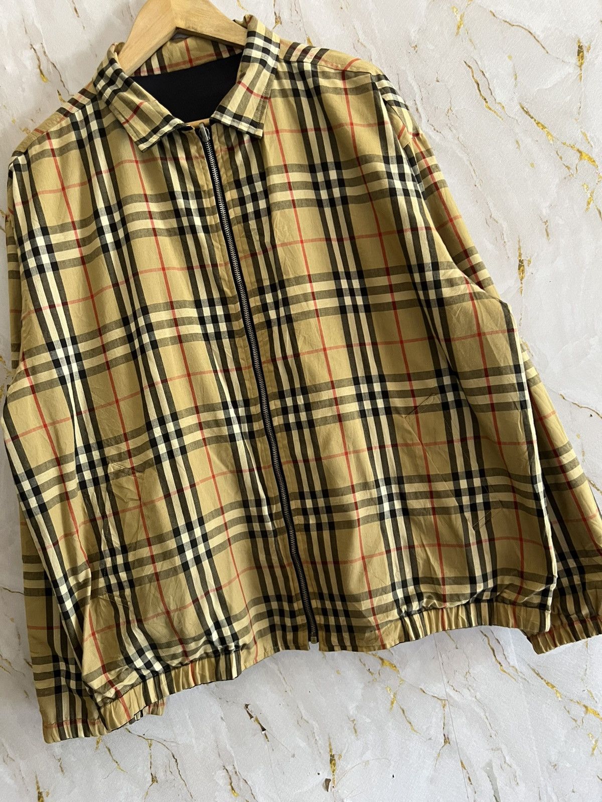 Burberry Burberry Nova Check Reversible Zipper Jacket Size US L / EU 52-54 / 3 - 4 Thumbnail