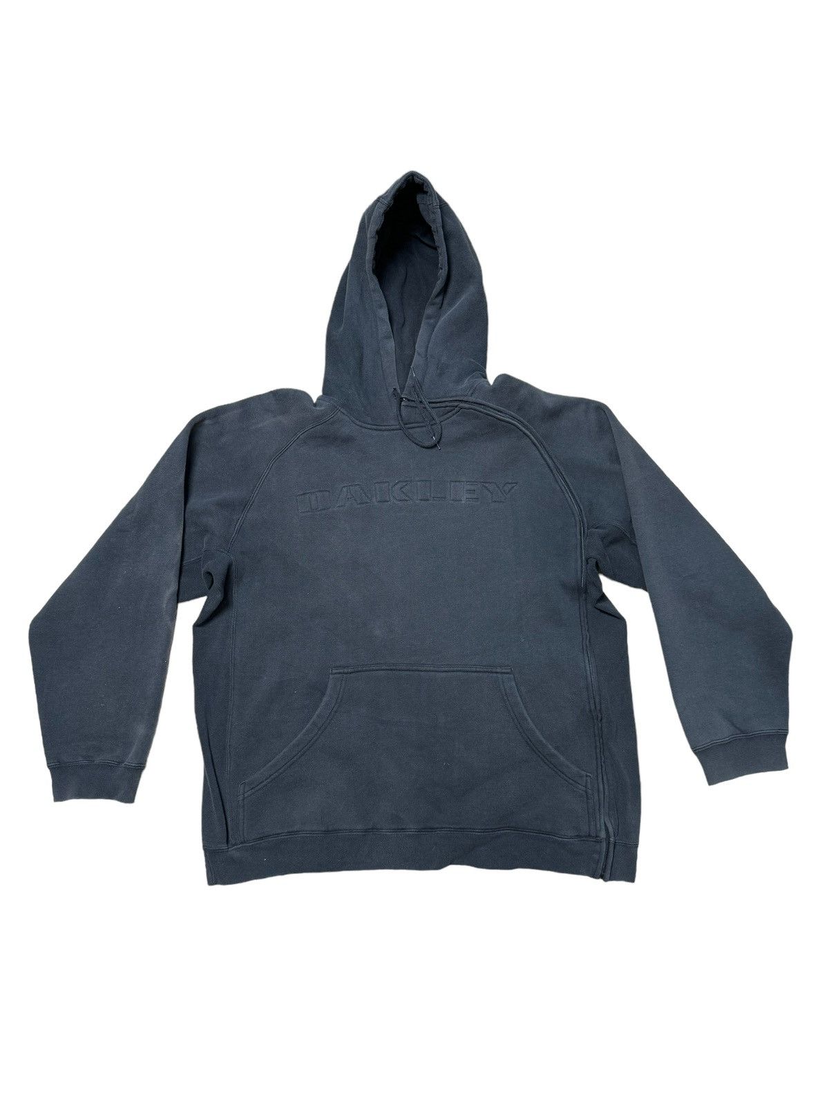 image of Oakley Hoodie Tactical Zipper Front Logo in Black, Men's (Size Medium)