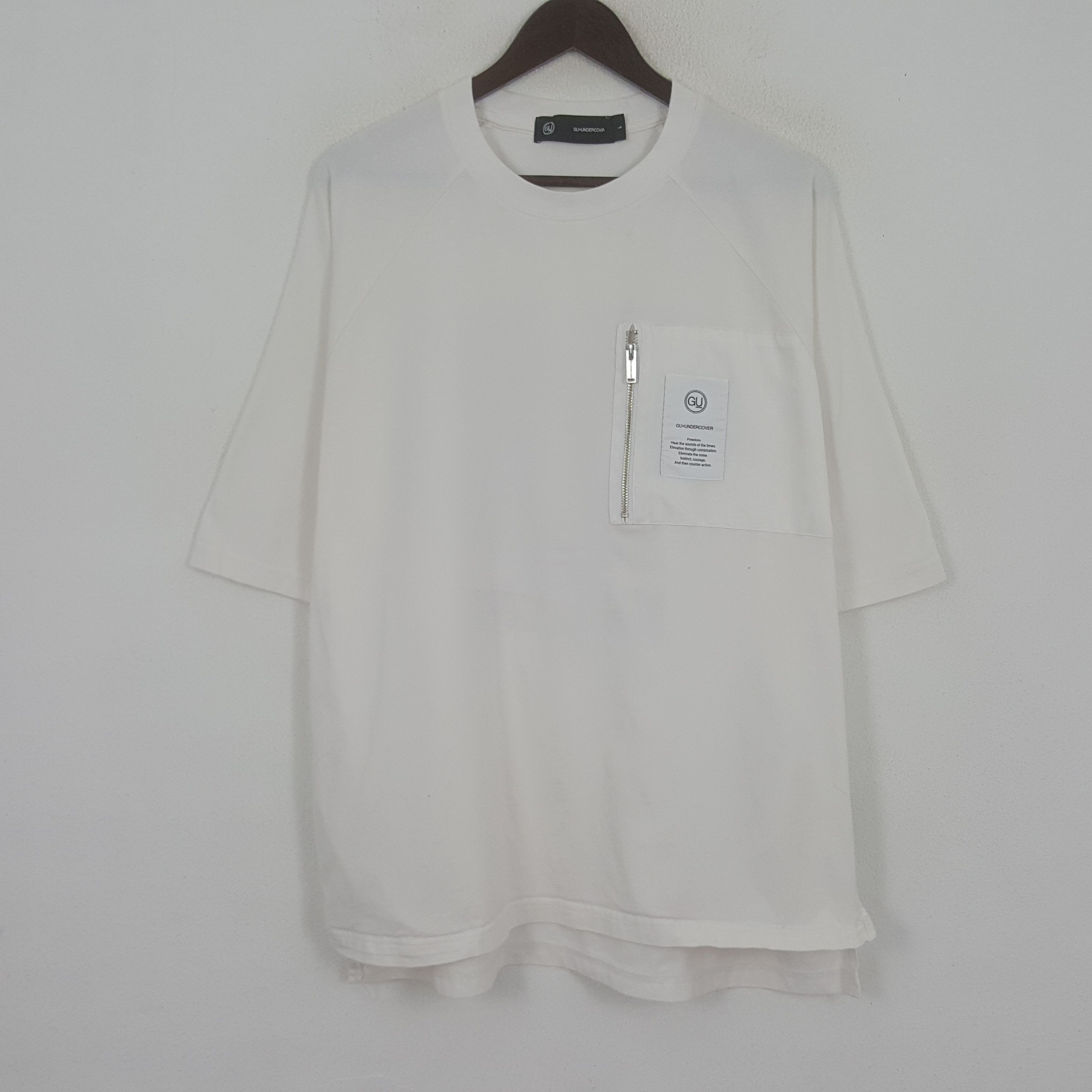 GU × Undercover × Vintage Vintage Gu x Undercover Custom Big U Art Tshirt Size US XL / EU 56 / 4 - 3 Thumbnail