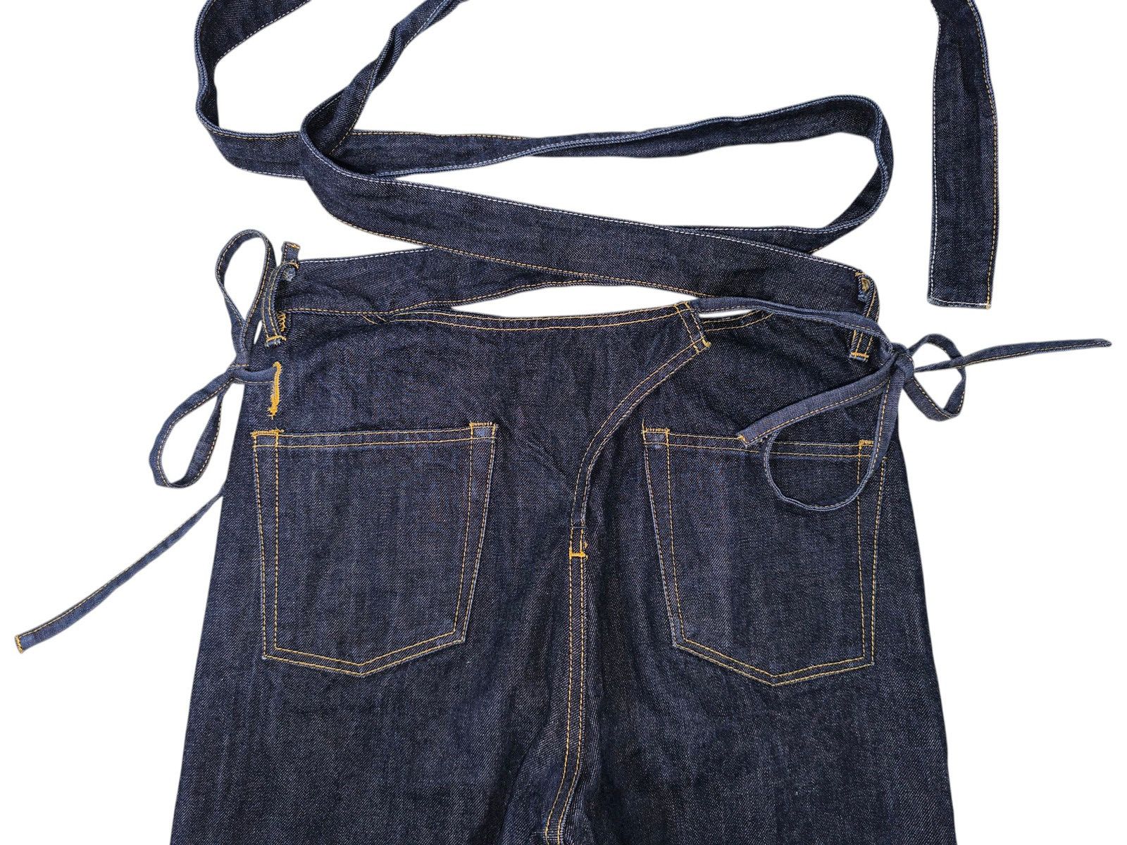 Facetasm Facetasm Belt Blue Denim Pants Size US 30 / EU 46 - 8 Thumbnail