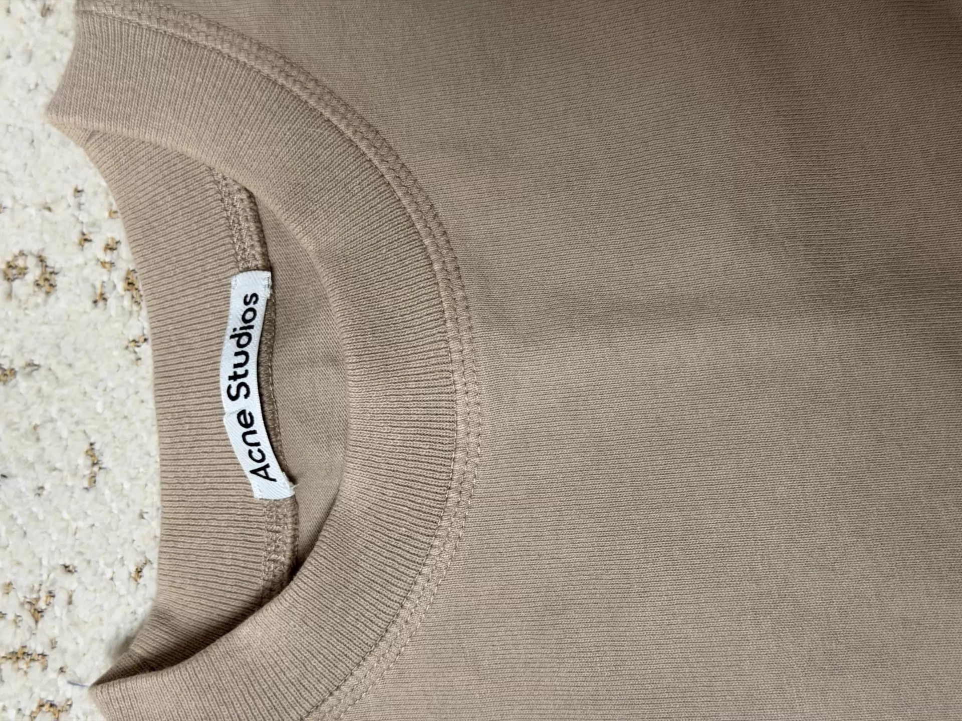 Acne Studios Acne Studios Milk Tea Short Sleeve Tee S (O/S) 99 New Size US S / EU 44-46 / 1 - 2 Thumbnail