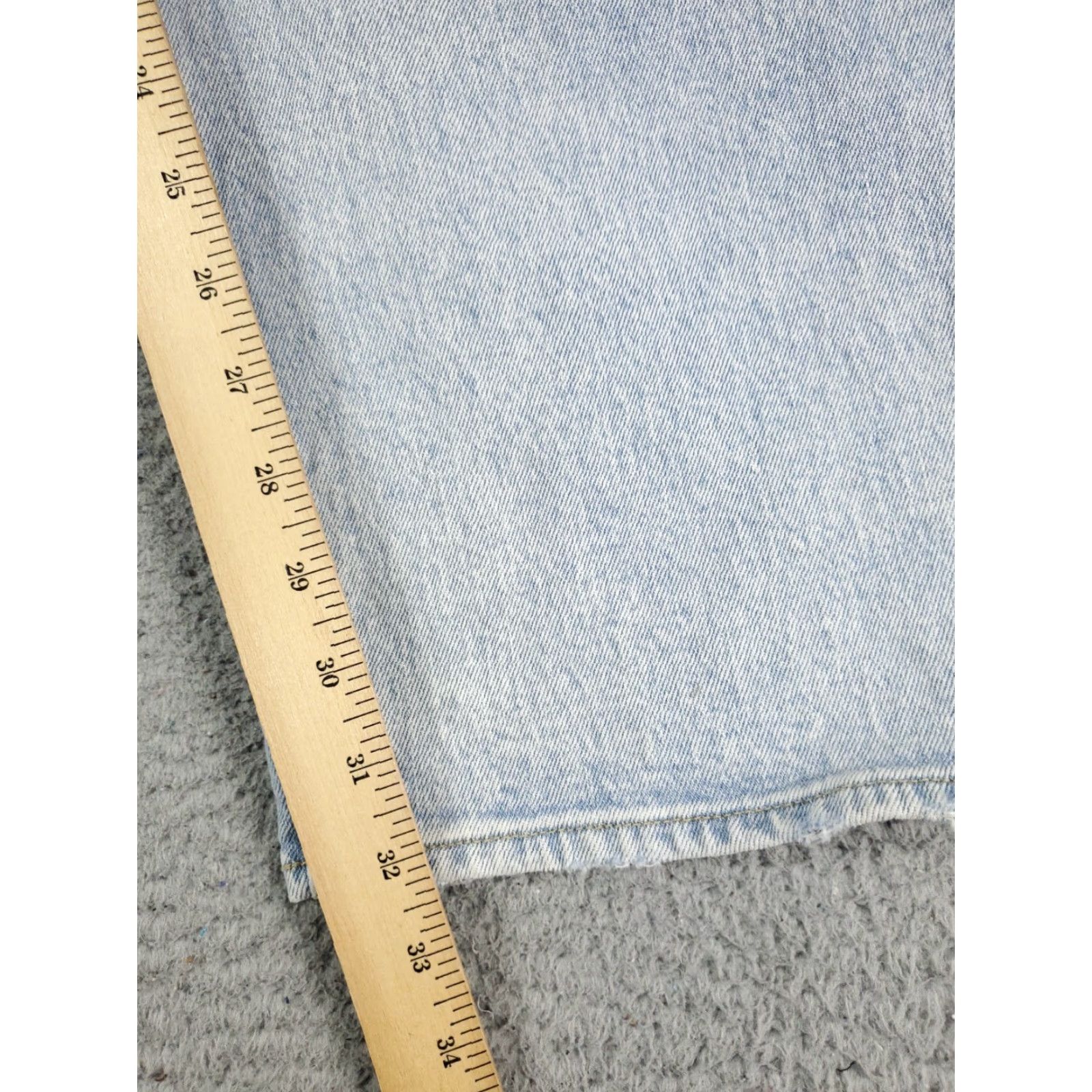 Abercrombie & Fitch Abercrombie & Fitch Jeans Womens Size 37 Blue Straight Leg Distressed Denim Pants Size 25" / US 0 / IT 36 - 5 Thumbnail