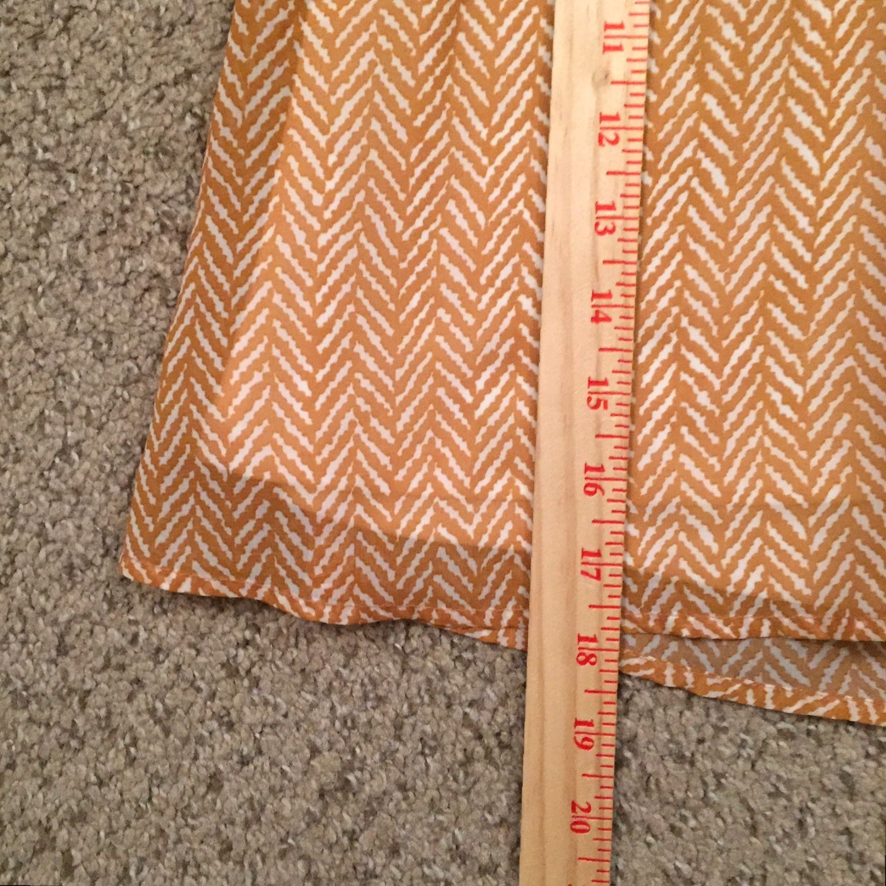 Old Navy Old Navy Skirt Women M Beige Herringbone Lined Pull On A-Line Elastic Waist Short Size 32" / US 10 / IT 46 - 5 Thumbnail