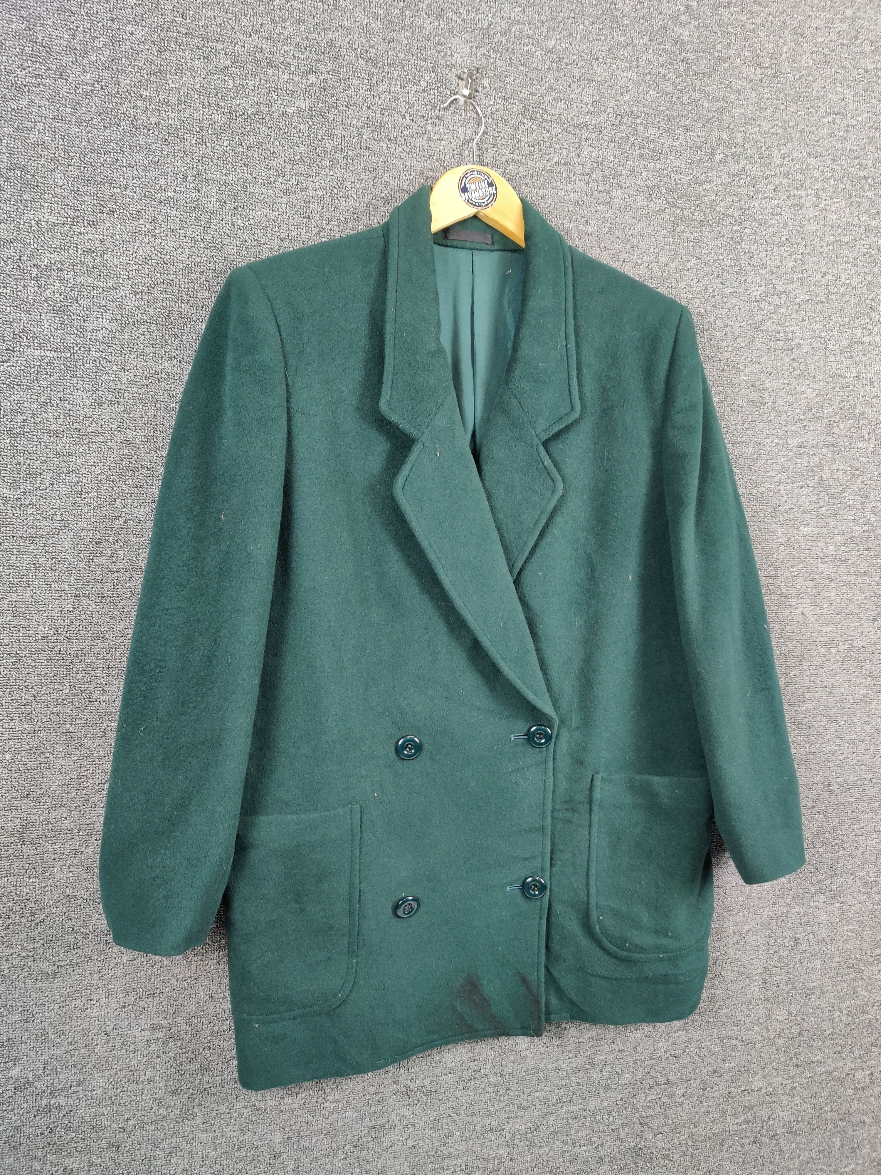 Burberry Vintage Burberrys Wool Double Breasted Blazer Jacket Size US L / EU 52-54 / 3 - 5 Thumbnail