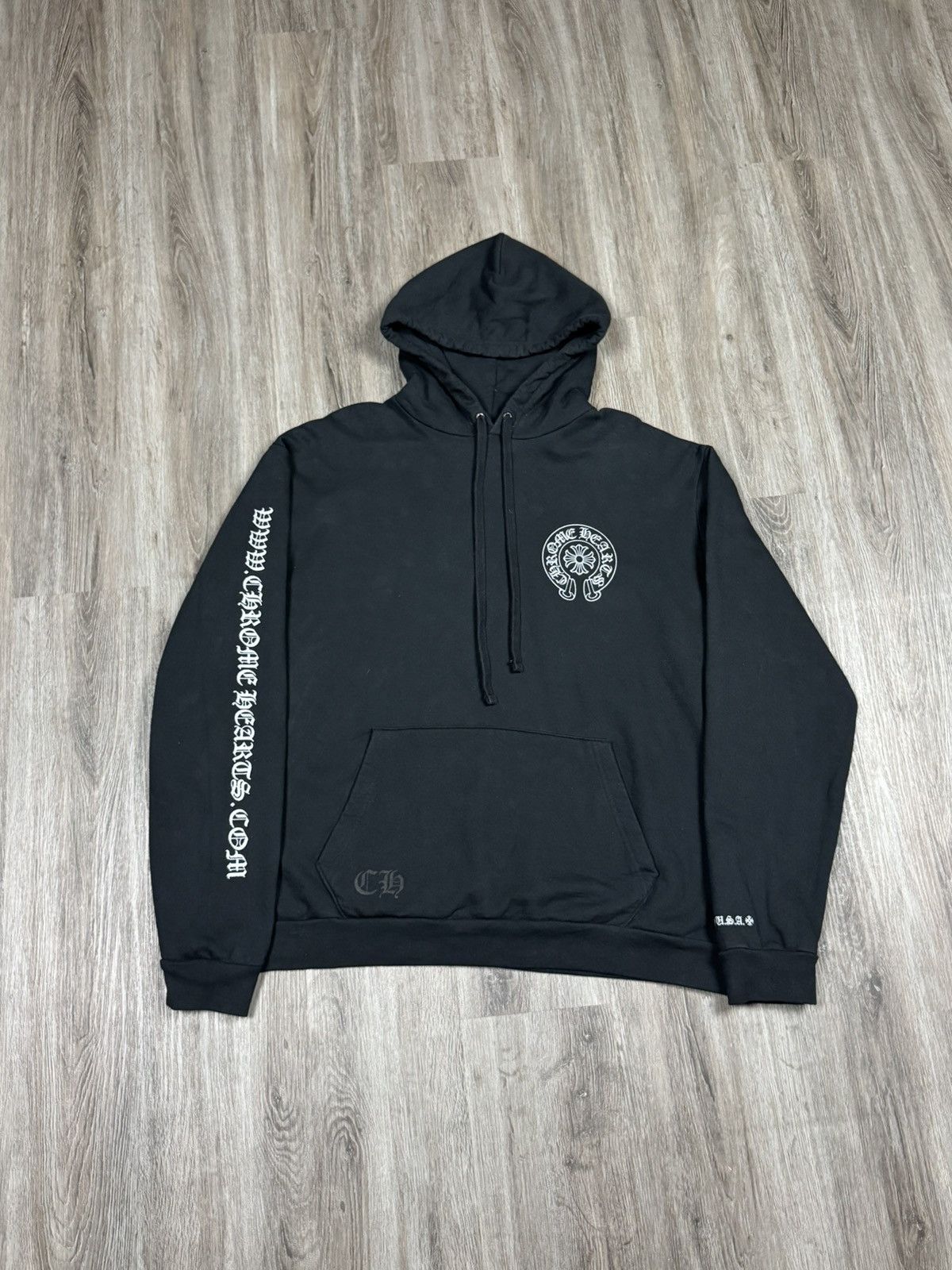 Chrome Hearts Chrome Hearts Silver Glitter Pullover Hoodie Size XL Size US XL / EU 56 / 4 - 3 Thumbnail