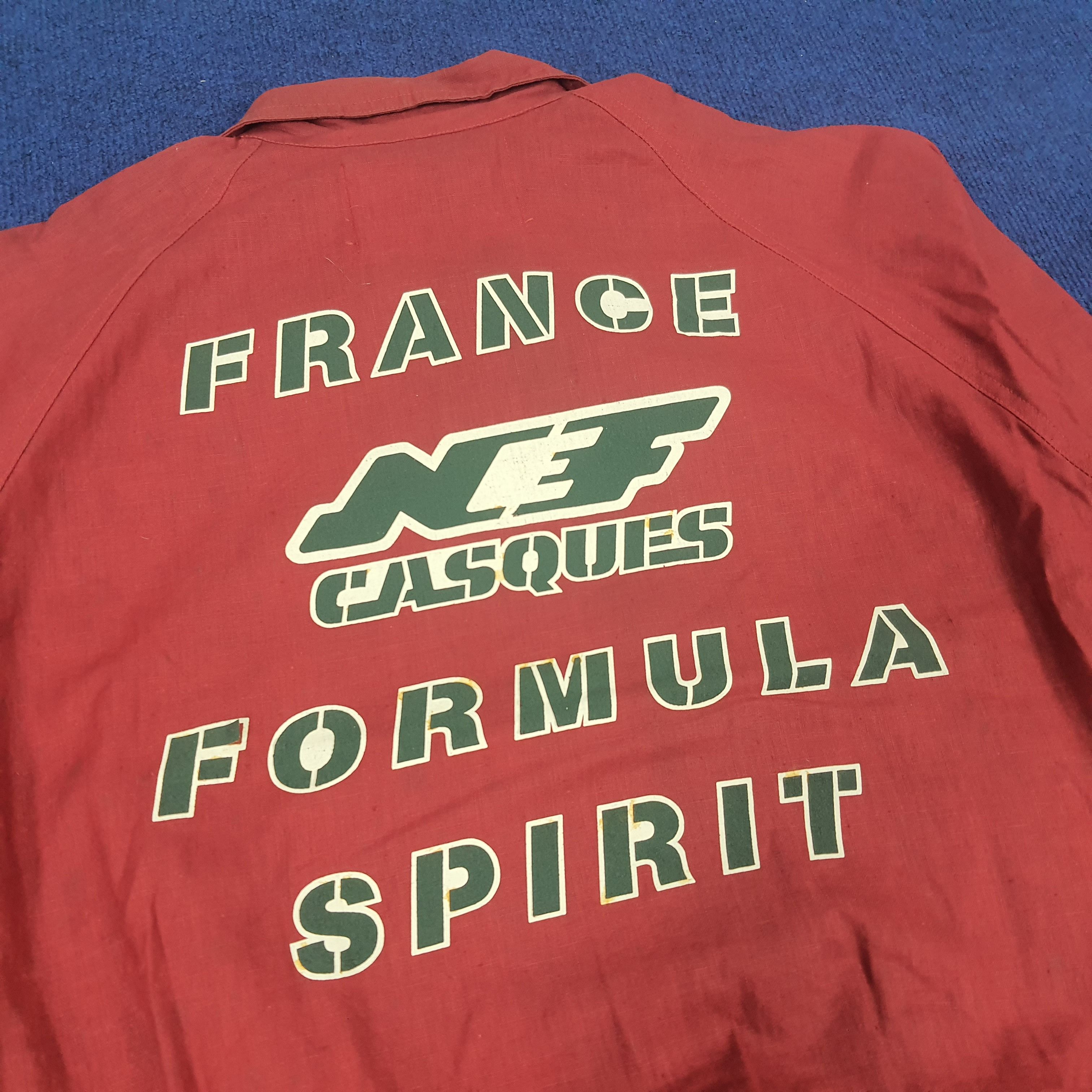 Vintage Vintage NEF Sports France Formula Spirit Casques Jacket Size US M / EU 48-50 / 2 - 2 Thumbnail