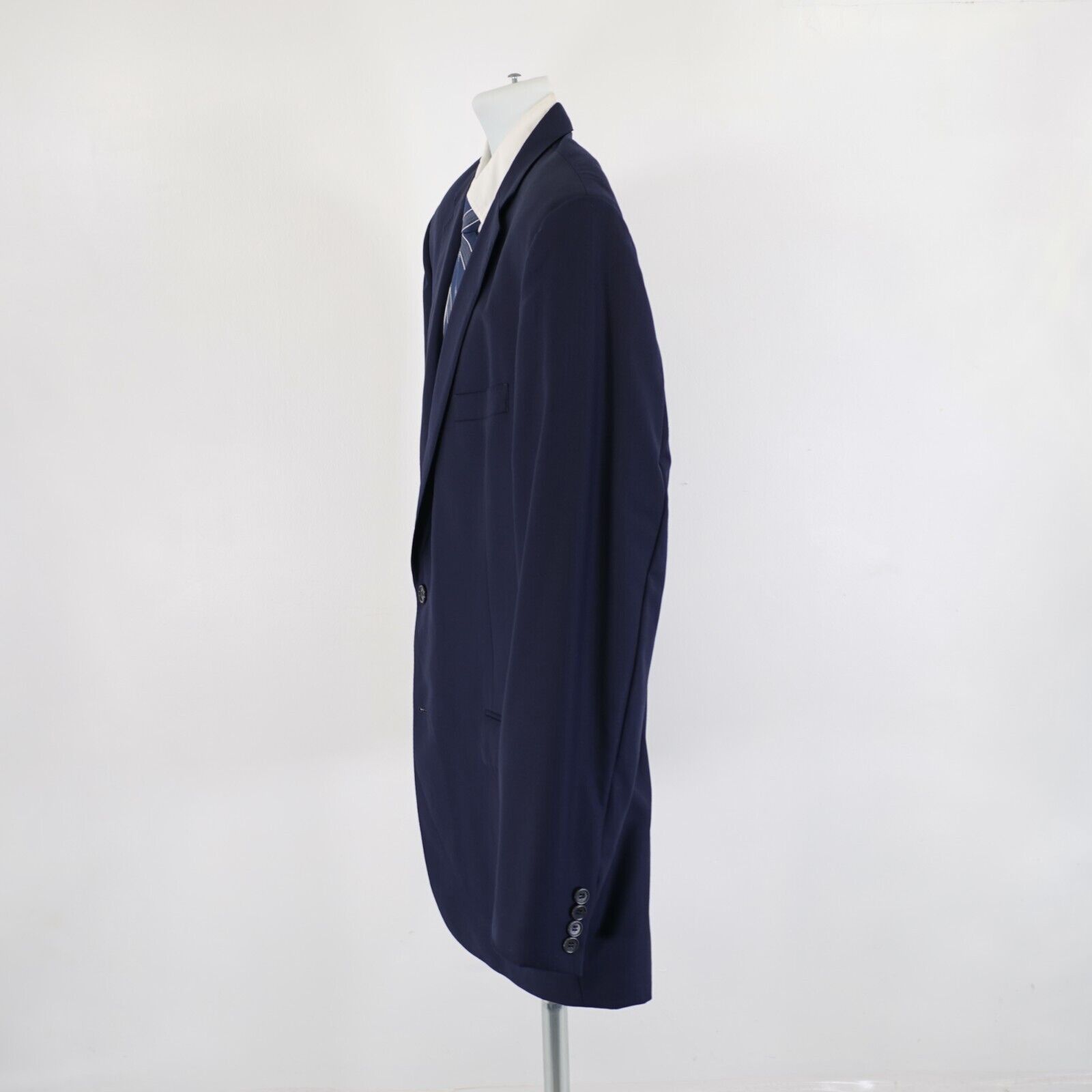 Jos. A. Bank Jos A Bank Signature Gold Wool Blue Herringbone 44L / Slim 4 Size 44L - 5 Thumbnail