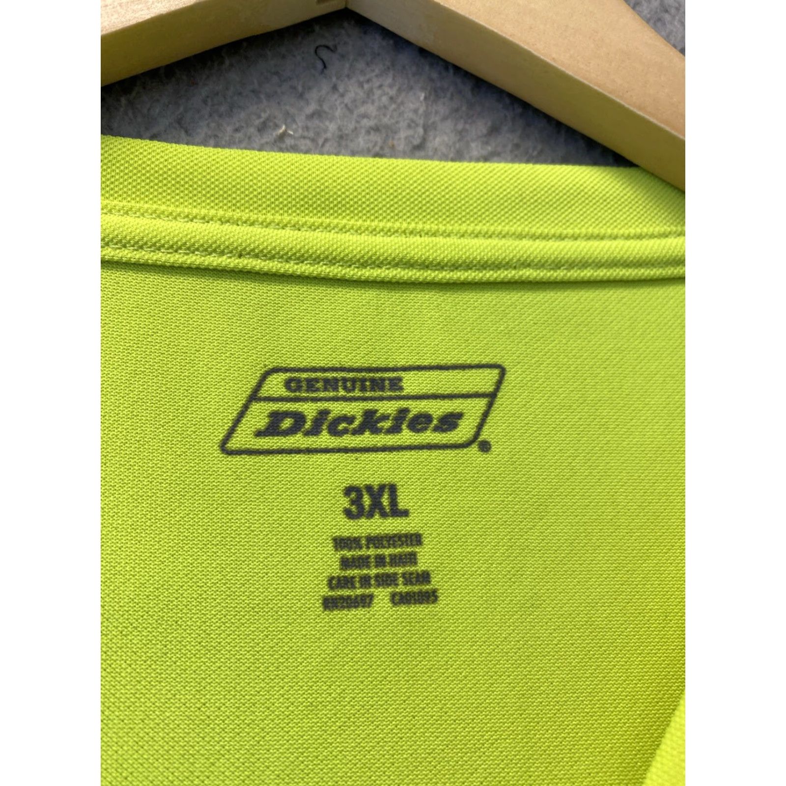 Dickies Dickies 3XL Men's Yellow Visibility Shirt / 122-29 Size US XXL / EU 58 / 5 - 8 Thumbnail
