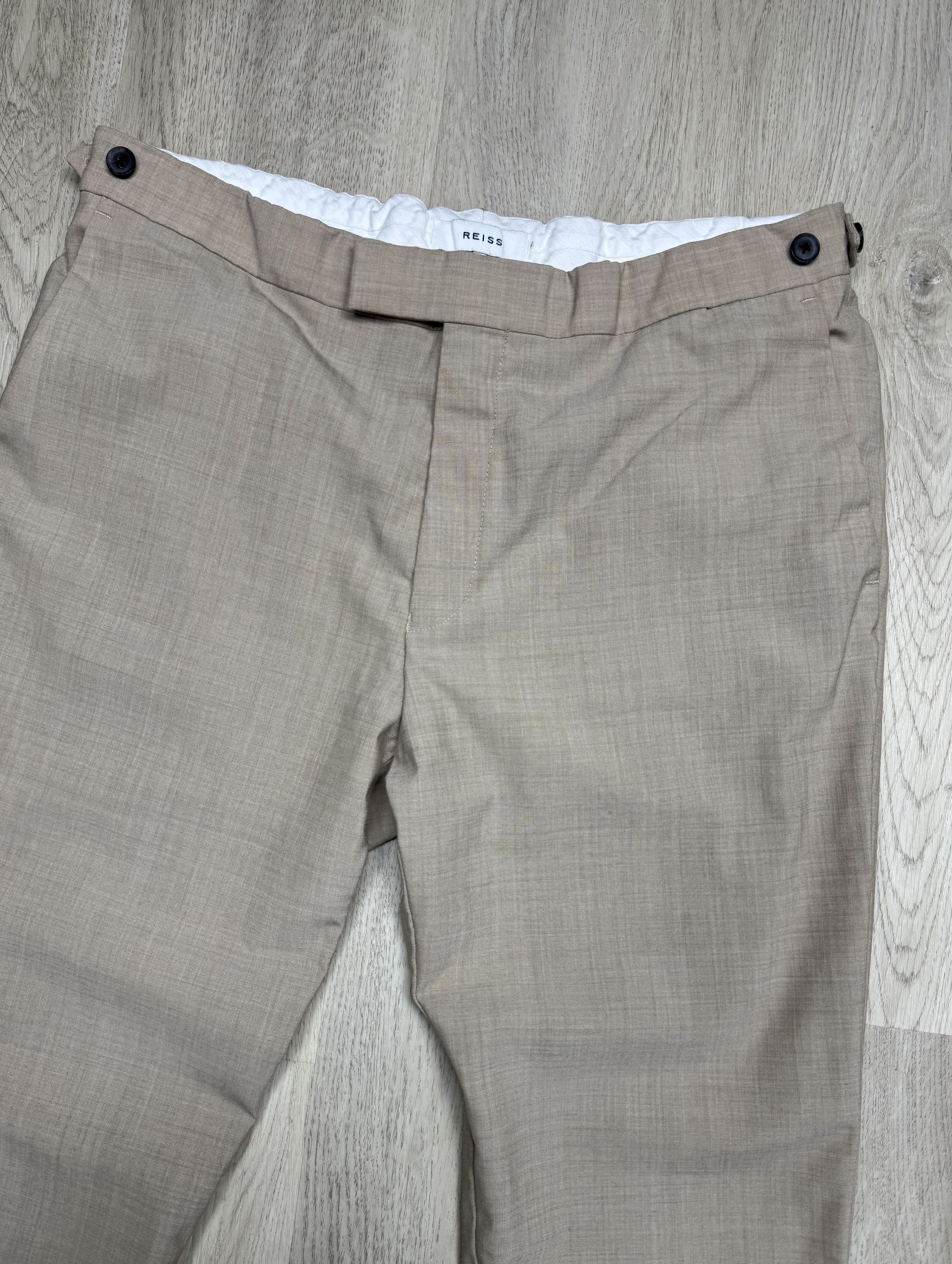 Reiss Reiss Mens Classic Wool Pants Size US 34 / EU 50 - 2 Thumbnail