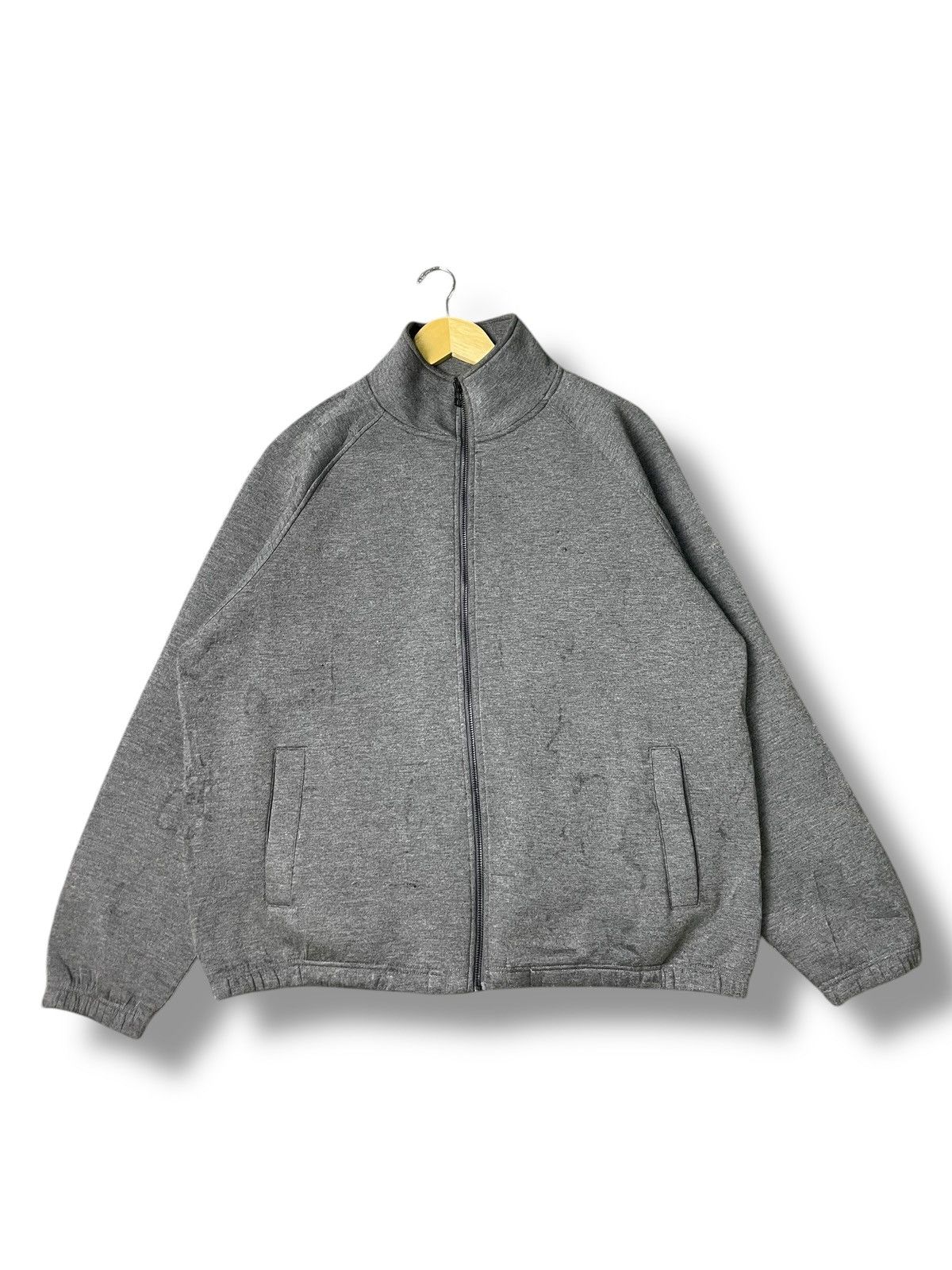 Japanese Brand × SHIPS × Vintage SHIPS Japanese Brand Poly Knit Zipper Jacket (71) Size US L / EU 52-54 / 3 - 1 Thumbnail